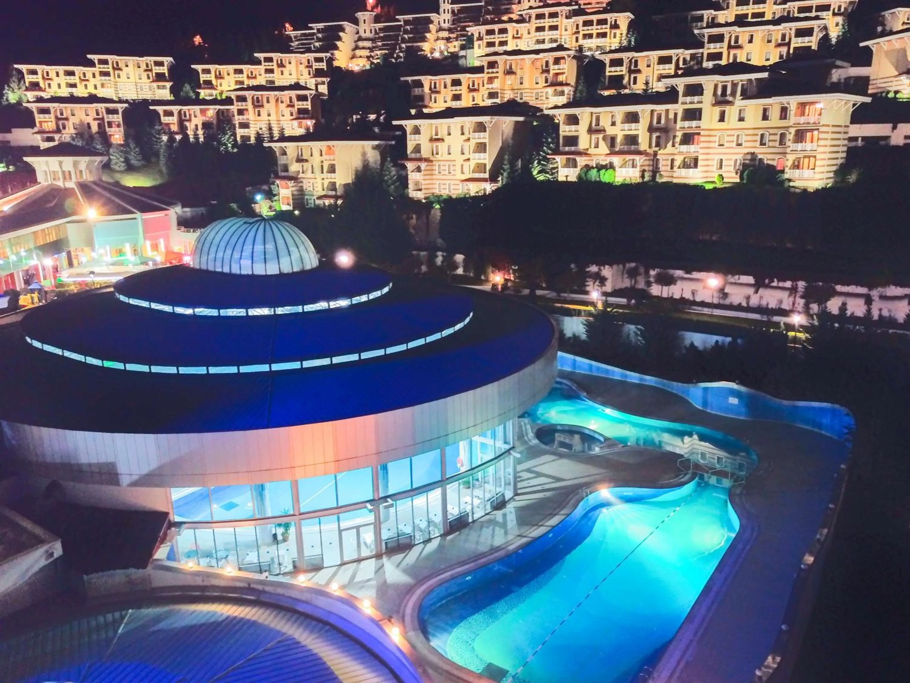 Bird's eye view in Eliz Hotel Convention Center Thermal Spa & Wellnes