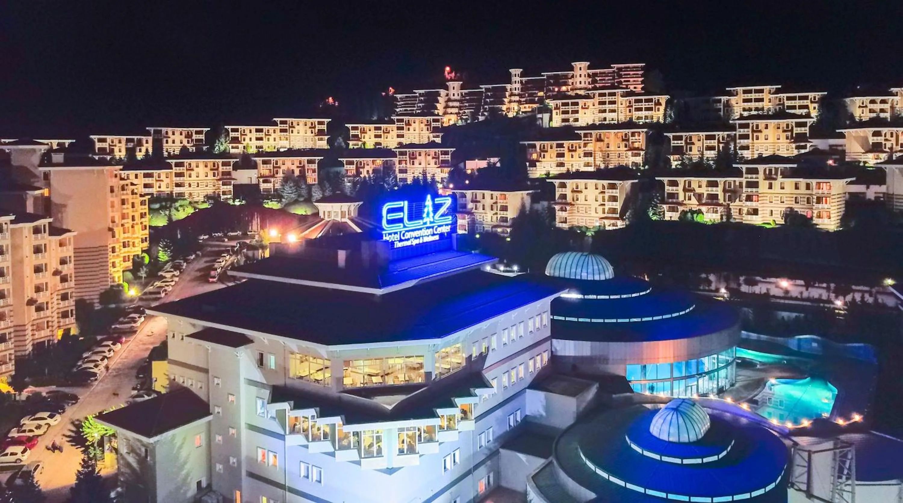 Bird's eye view in Eliz Hotel Convention Center Thermal Spa & Wellnes