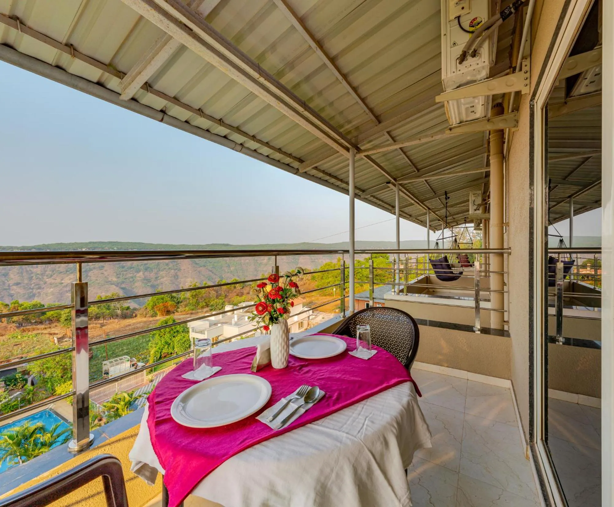 Balcony/Terrace in Hotel Mahabaleshwar Fragrance