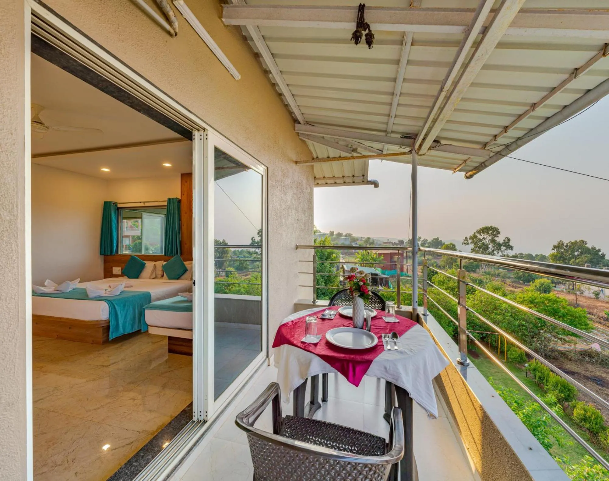Balcony/Terrace in Hotel Mahabaleshwar Fragrance
