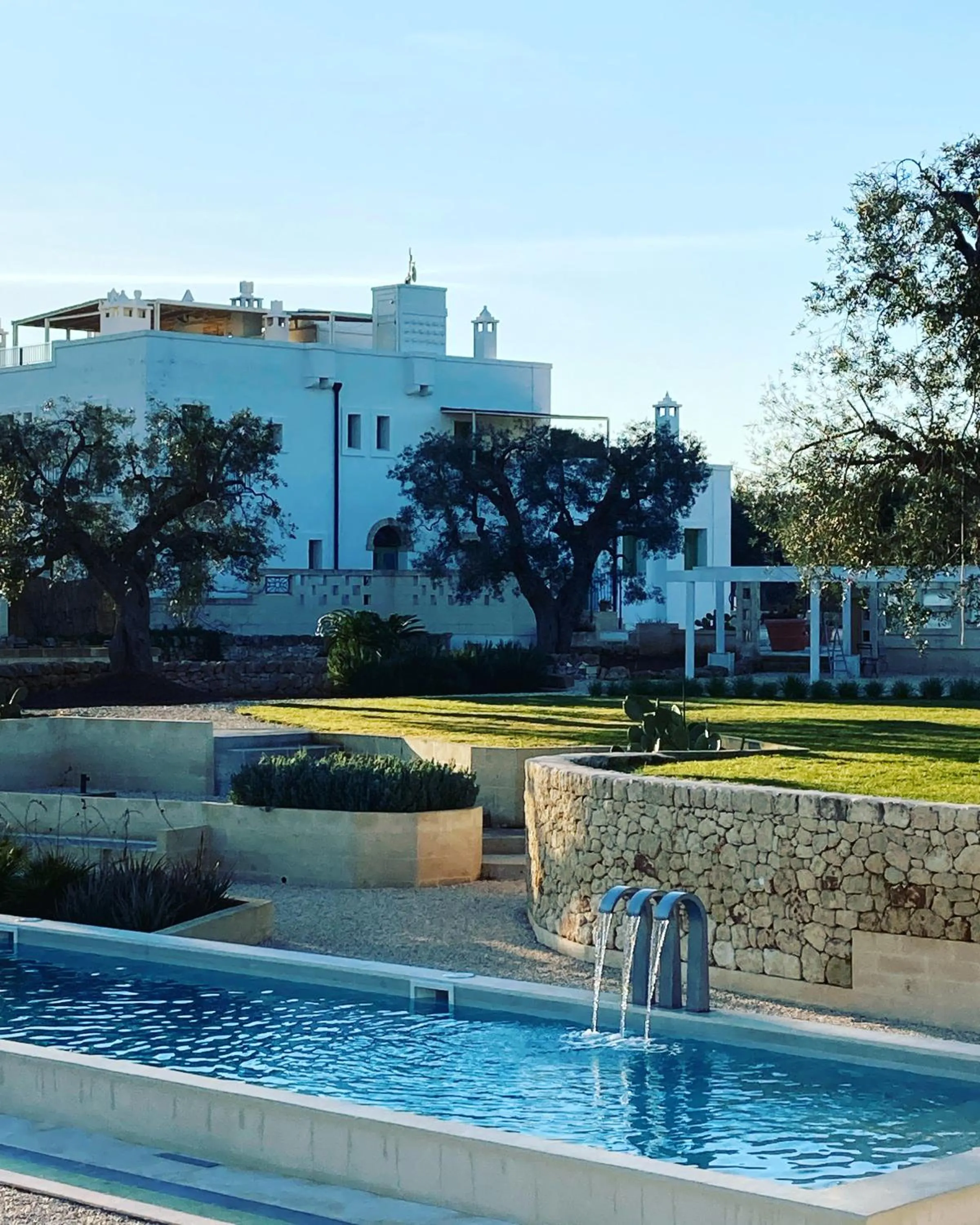 Swimming pool in Boutique Hotel Masseria Sottomasi