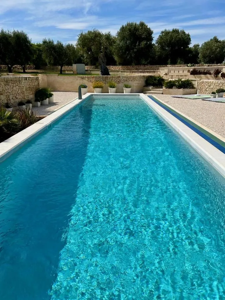 Swimming pool in Boutique Hotel Masseria Sottomasi