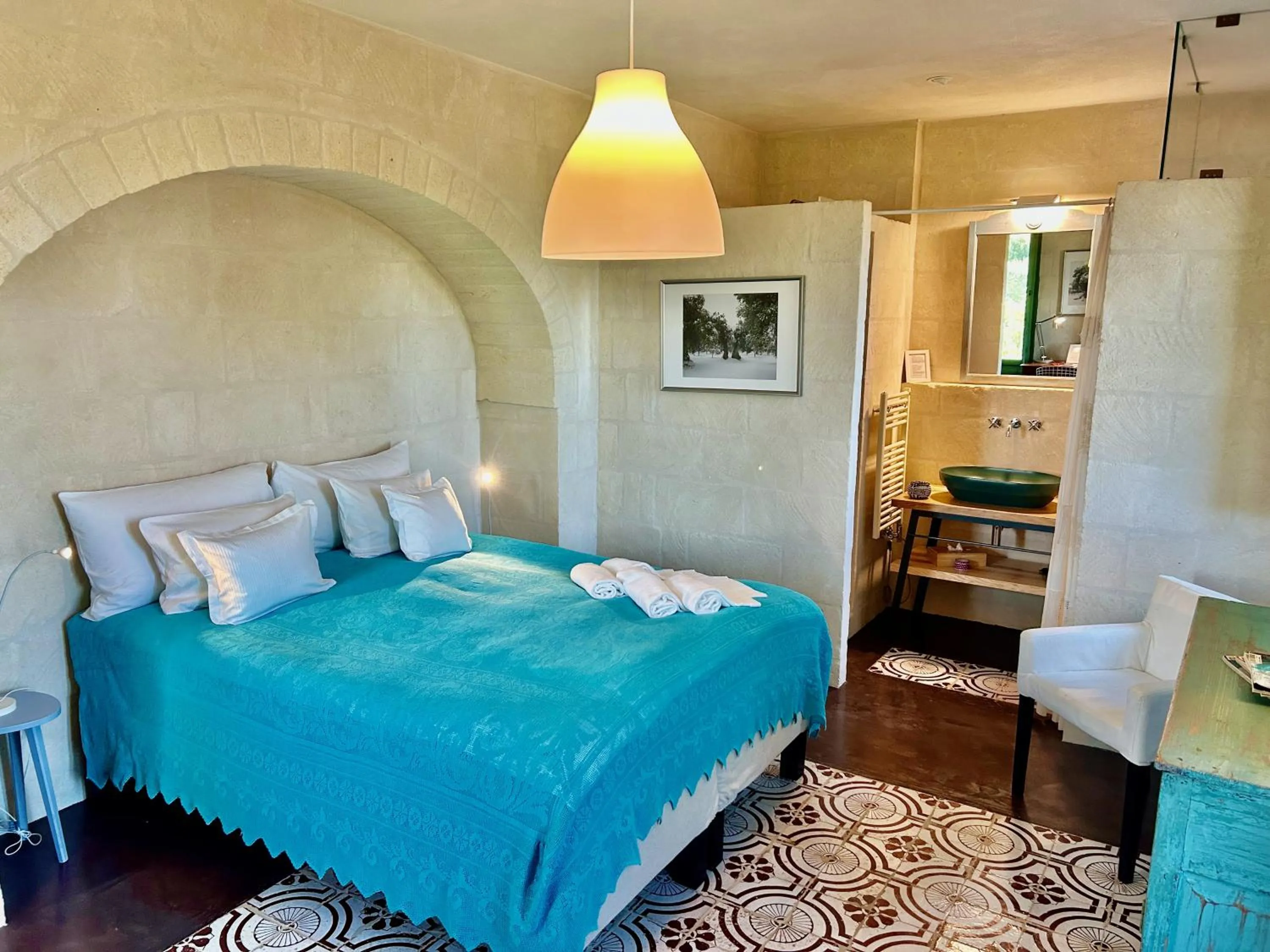 Bed in Boutique Hotel Masseria Sottomasi