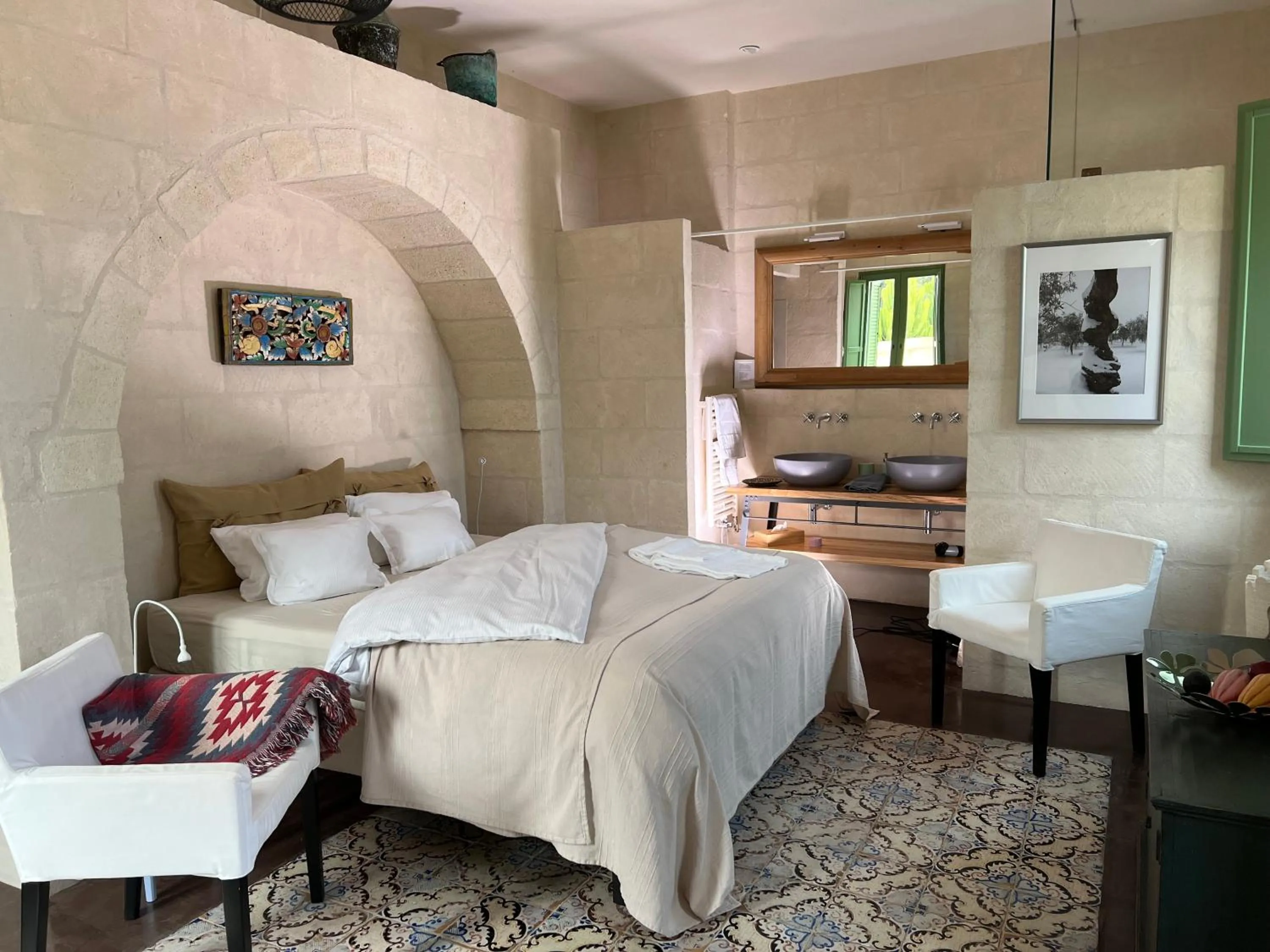 Photo of the whole room, Bed in Boutique Hotel Masseria Sottomasi