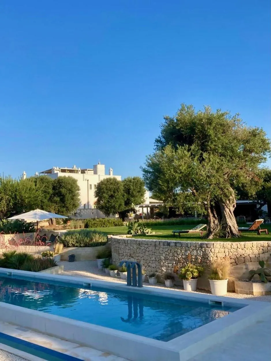 Swimming pool in Boutique Hotel Masseria Sottomasi