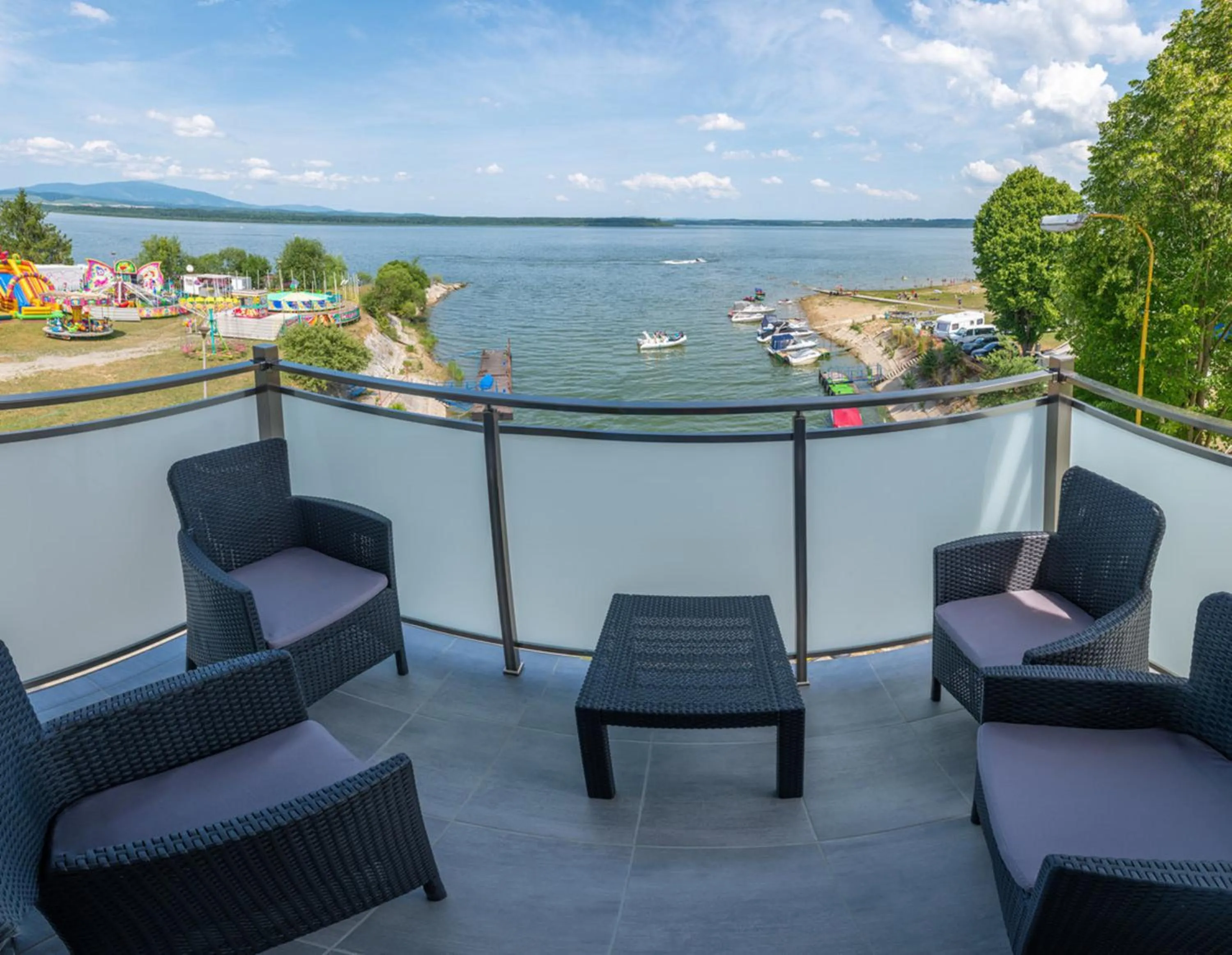 Patio in Hotel Prístav