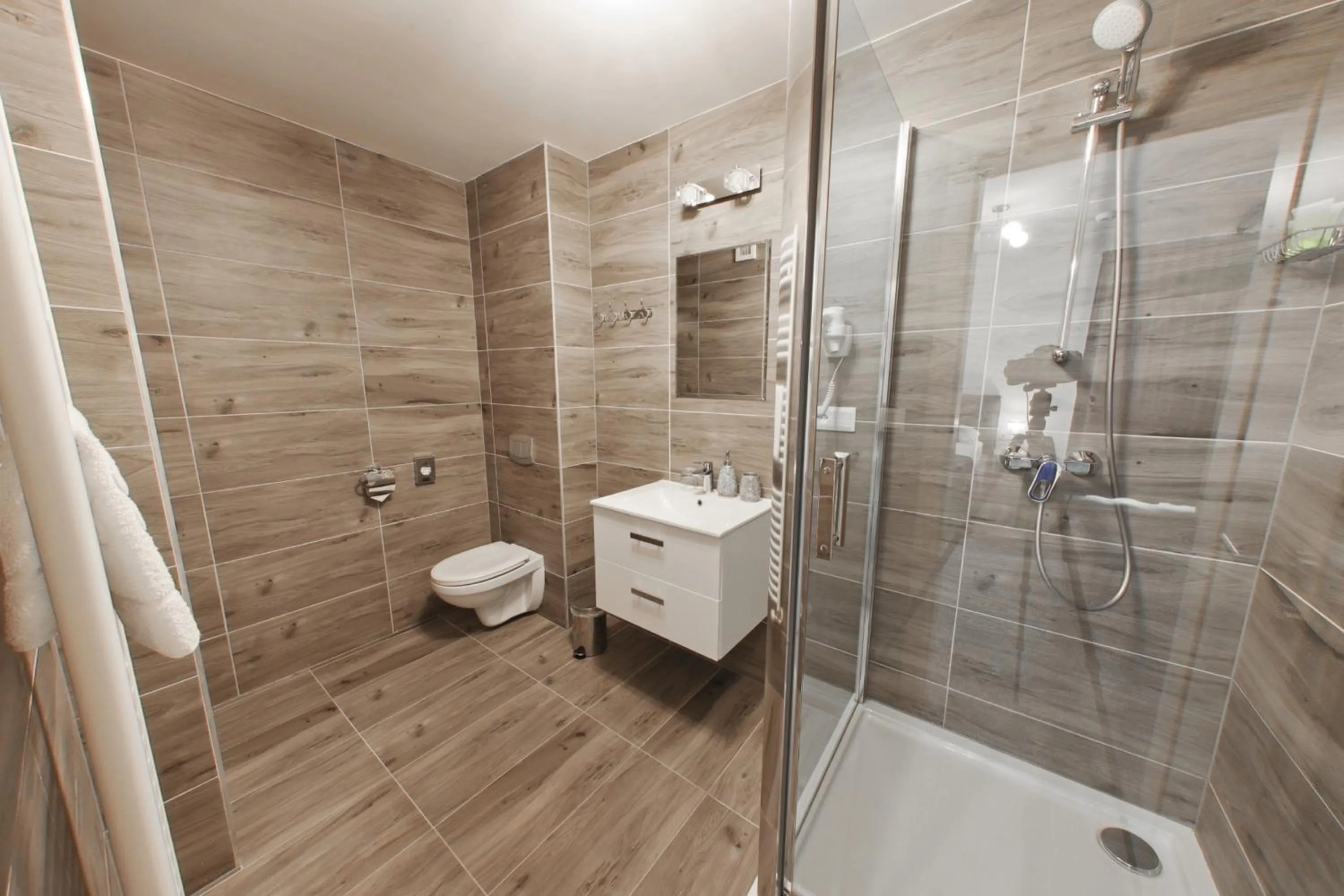 Toilet in Hotel Prístav