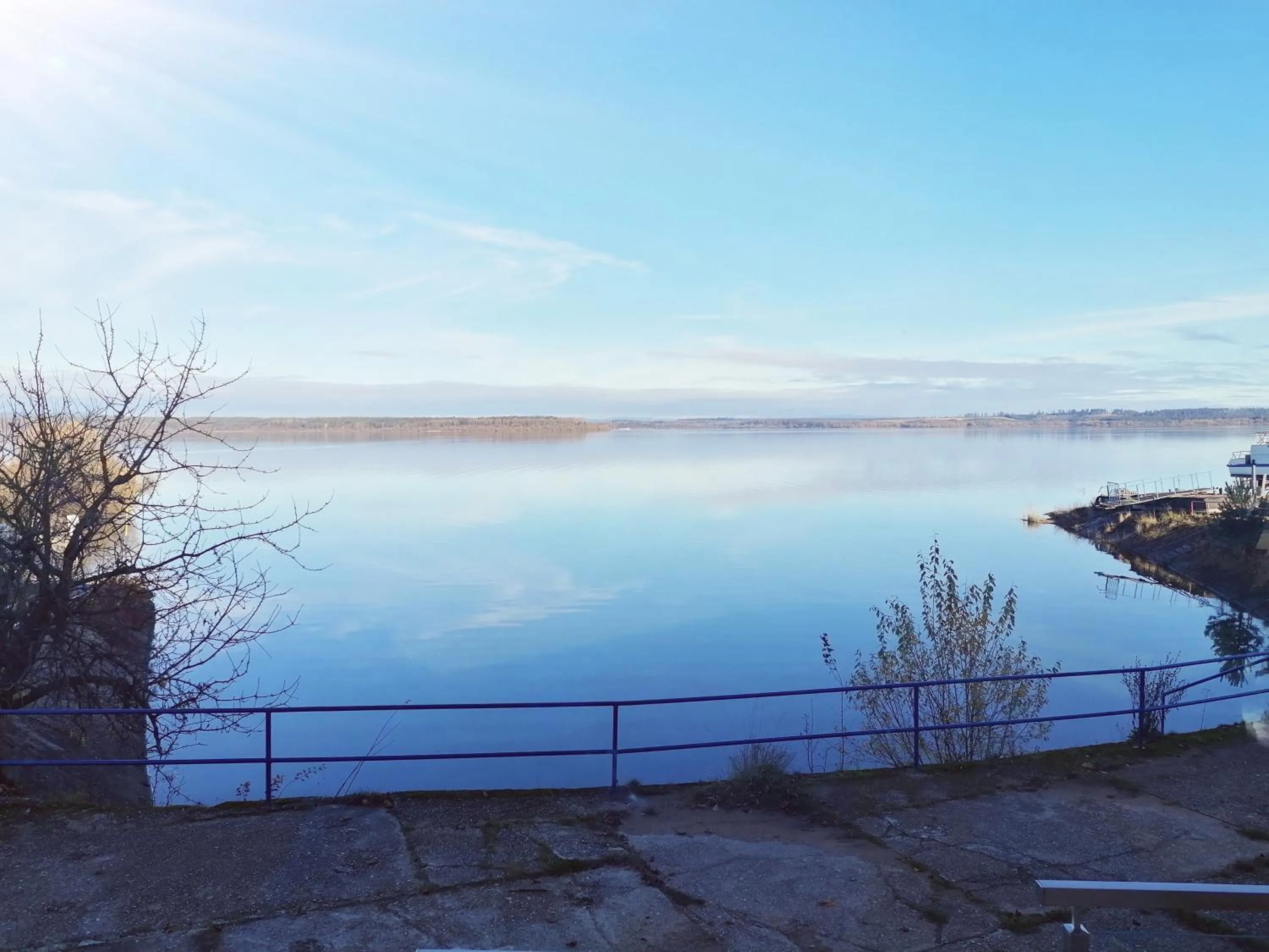 Lake view in Hotel Prístav