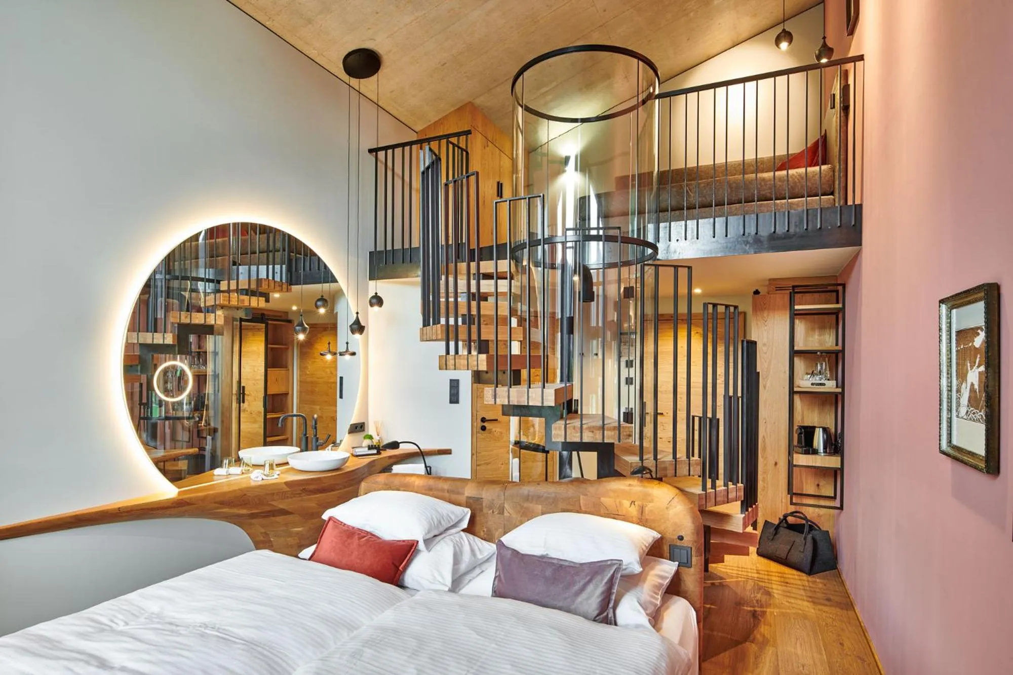 Bed in Boutique-Hotel LARTOR