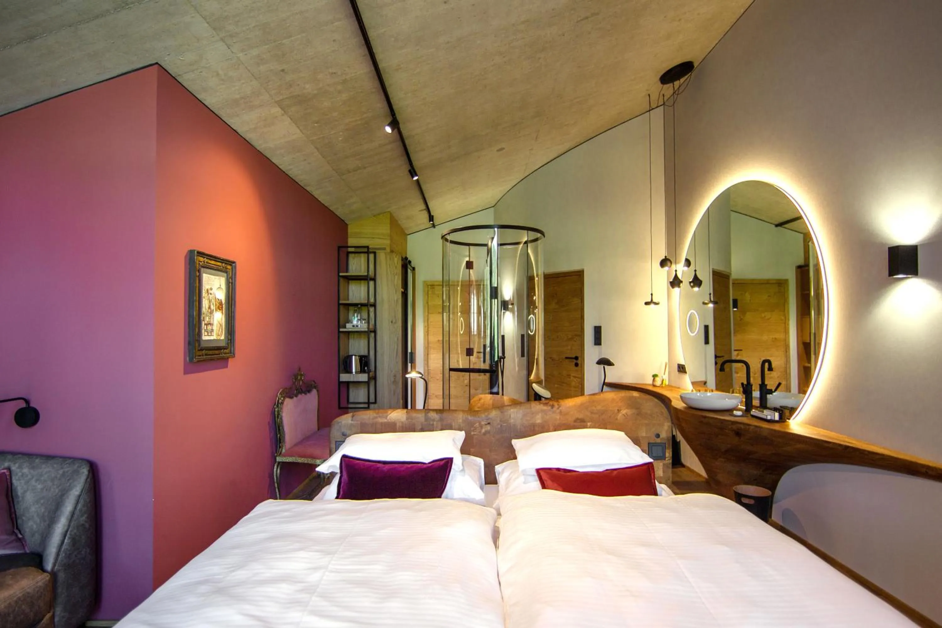 Bed in Boutique-Hotel LARTOR