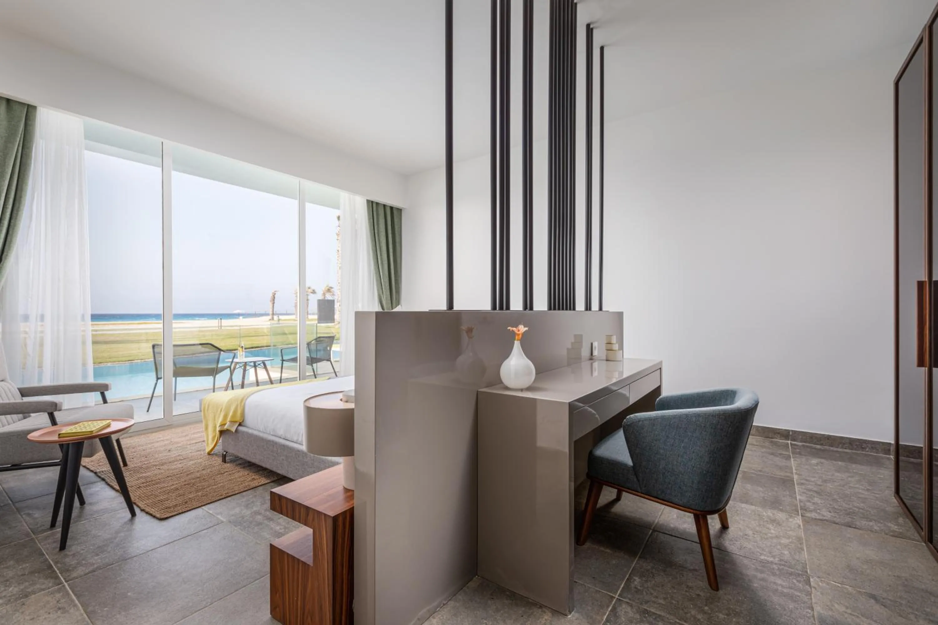 Bed in The G Hotel Seashell