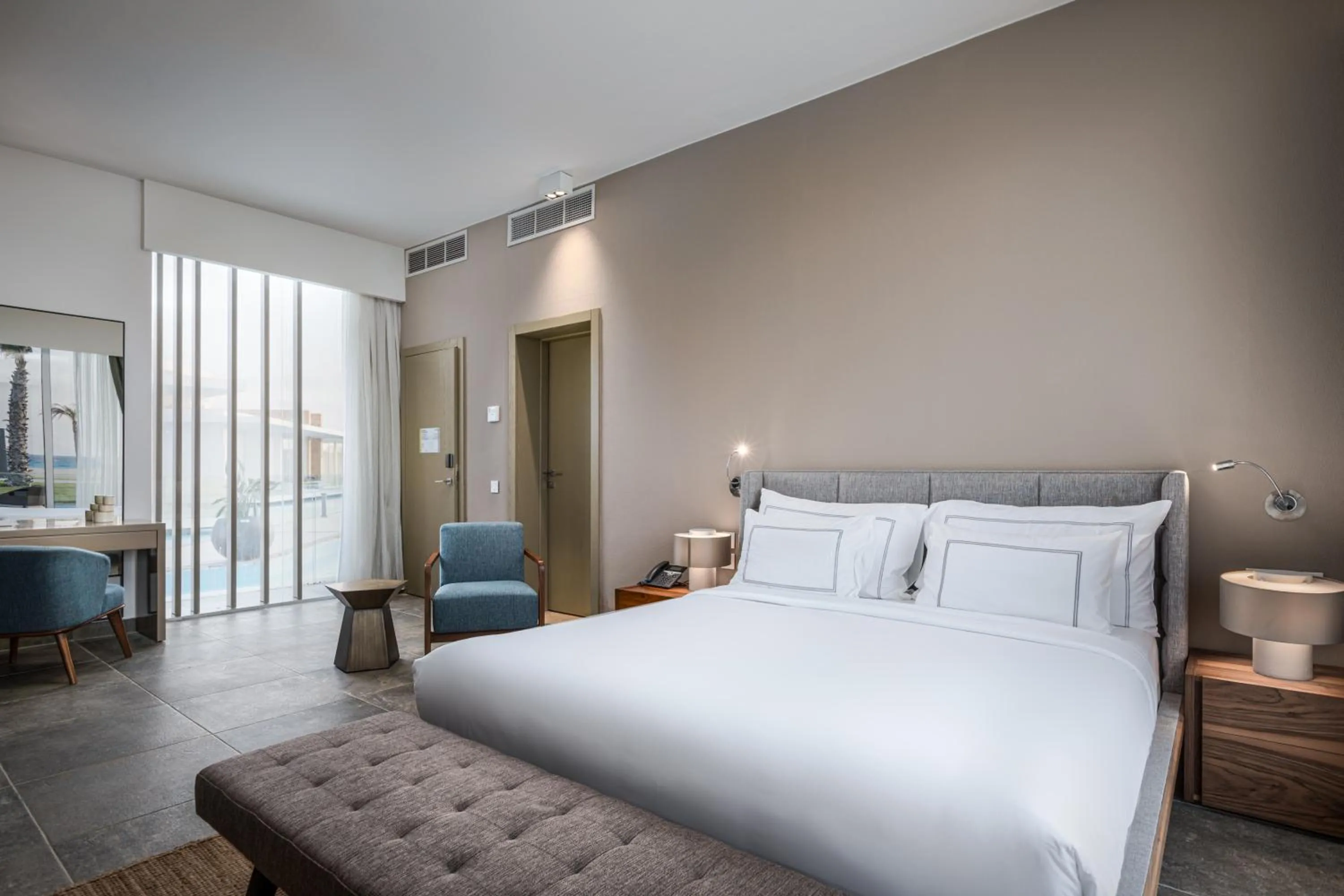 Bed in The G Hotel Seashell