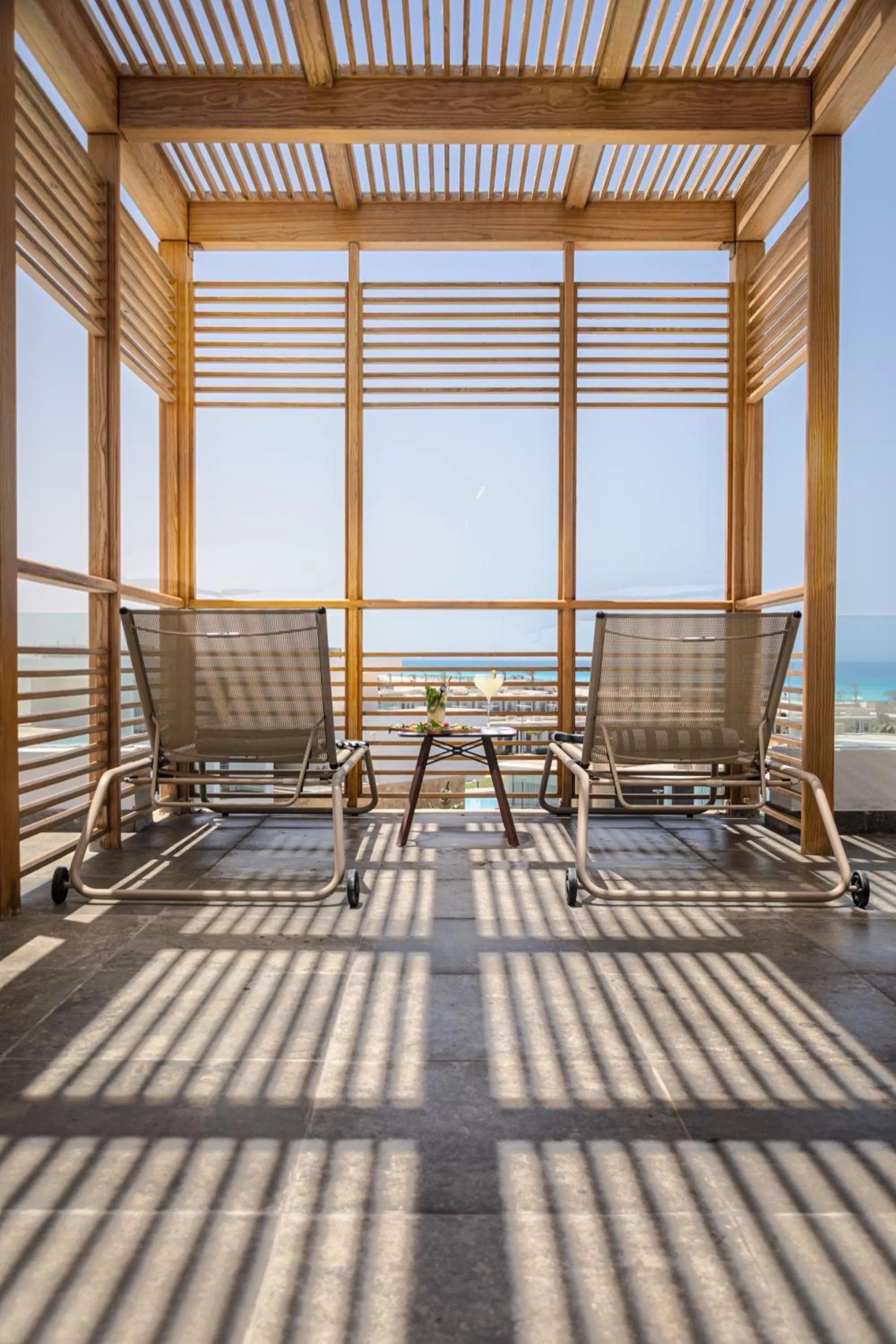 Patio in The G Hotel Seashell