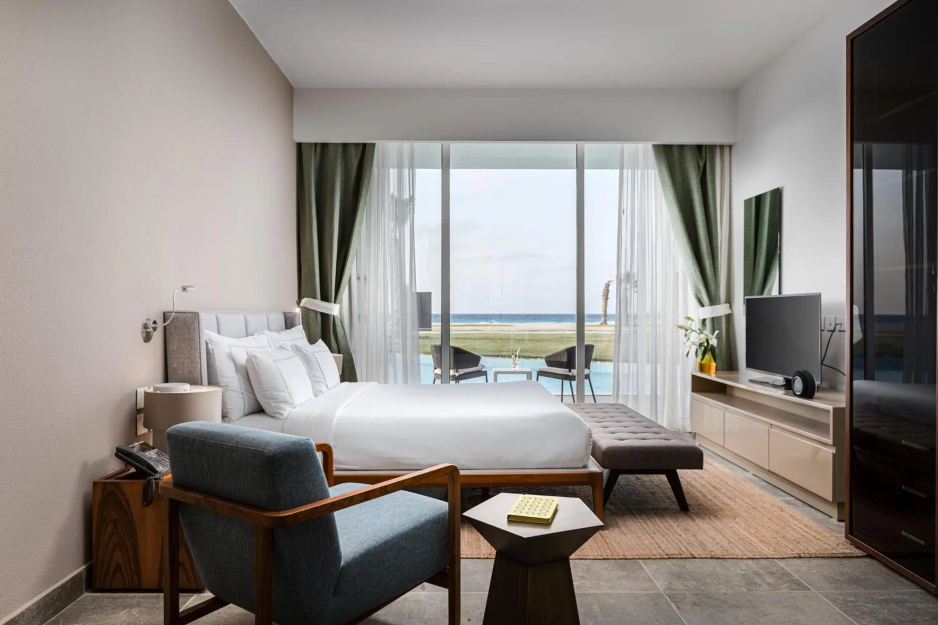 Bed in The G Hotel Seashell