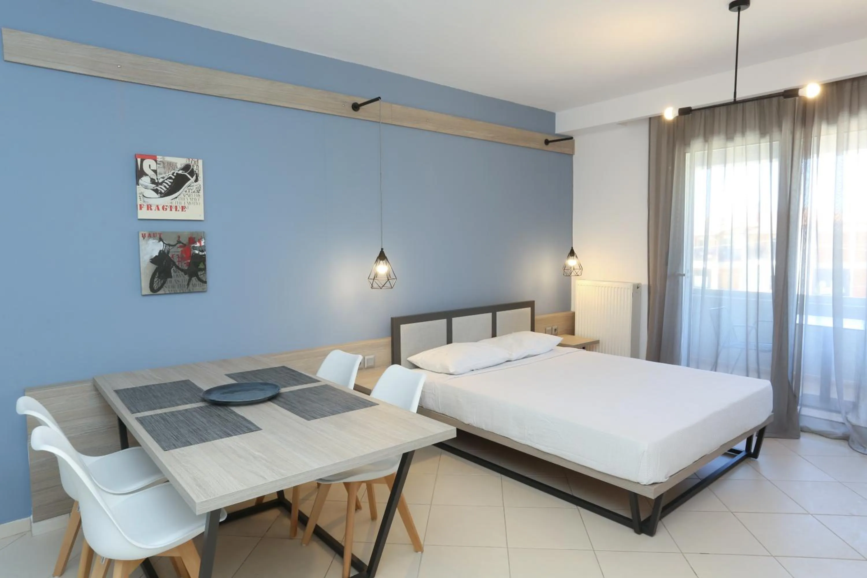 Bed in Agreste Luxury Apartments