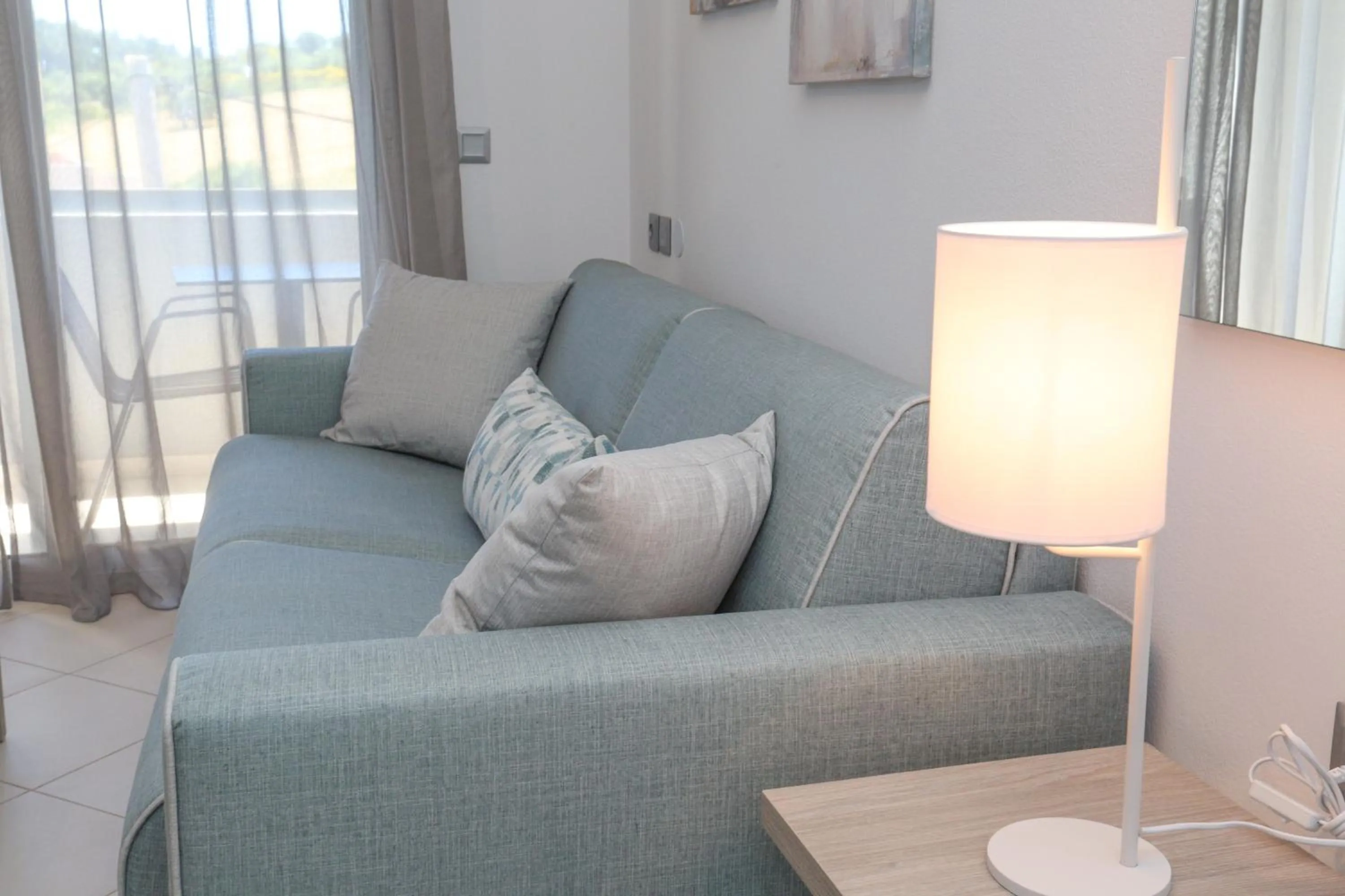 Living room in Agreste Luxury Apartments