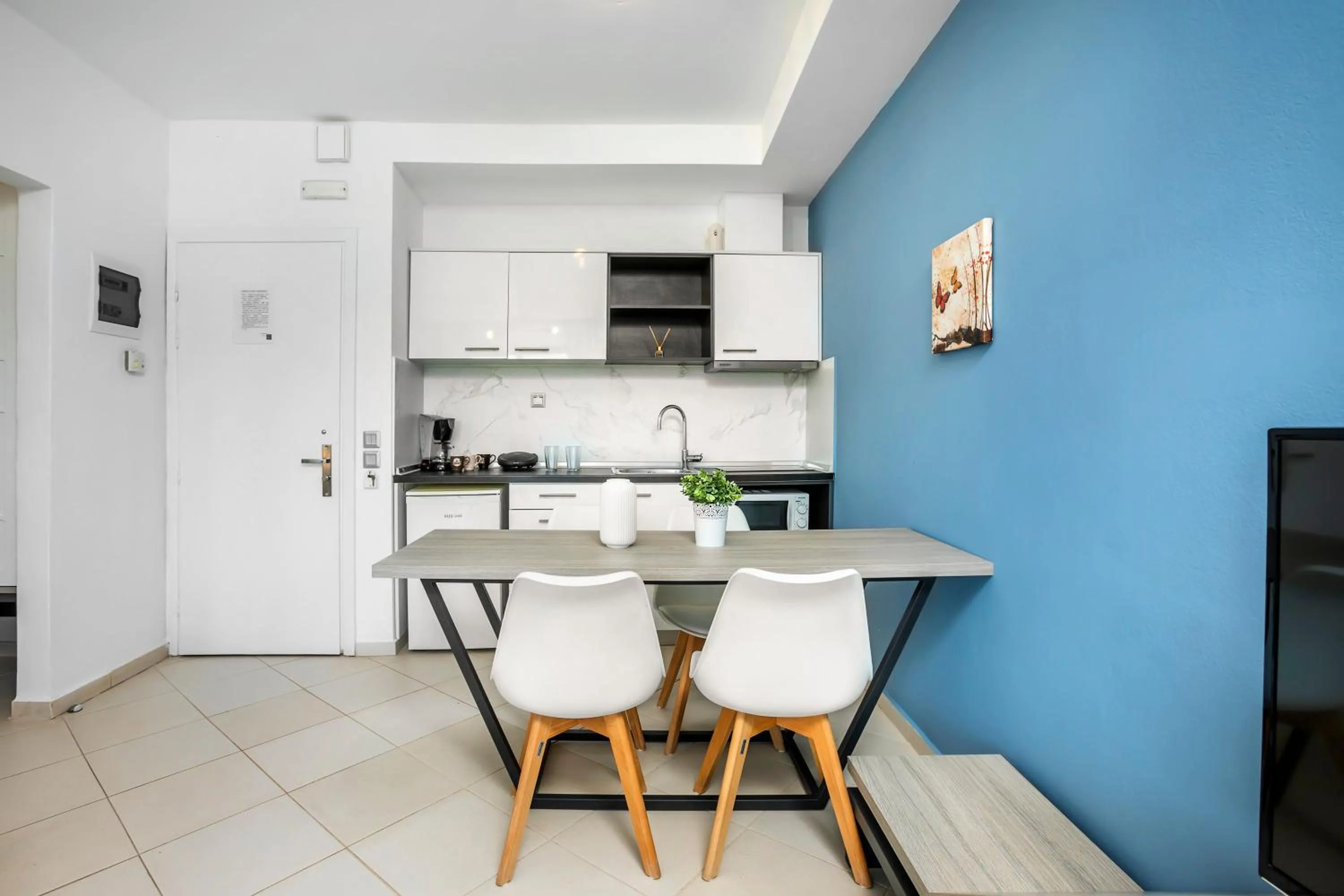 Kitchen or kitchenette in Agreste Luxury Apartments