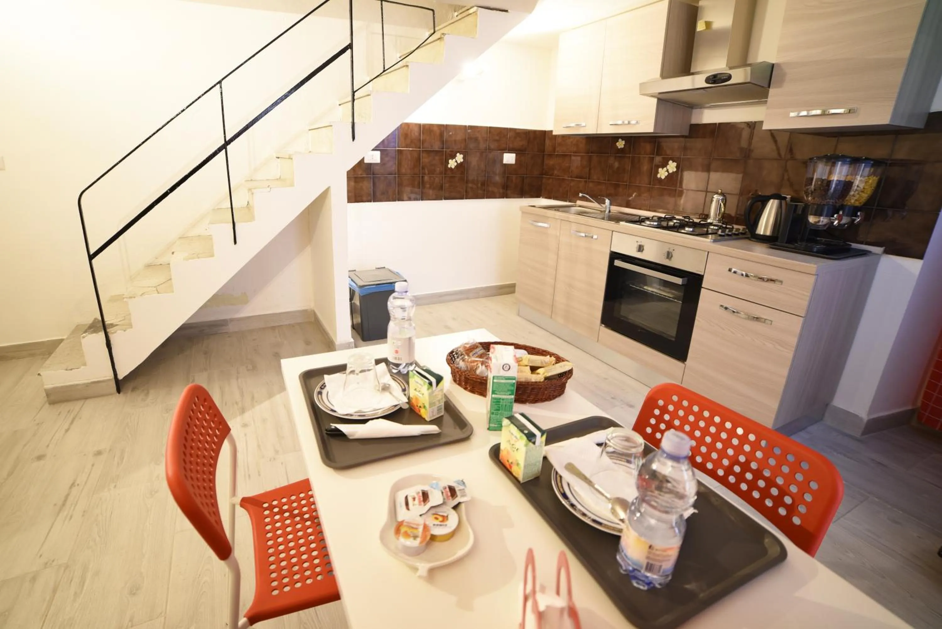 Kitchen or kitchenette in TIFEO Bed & Breakfast