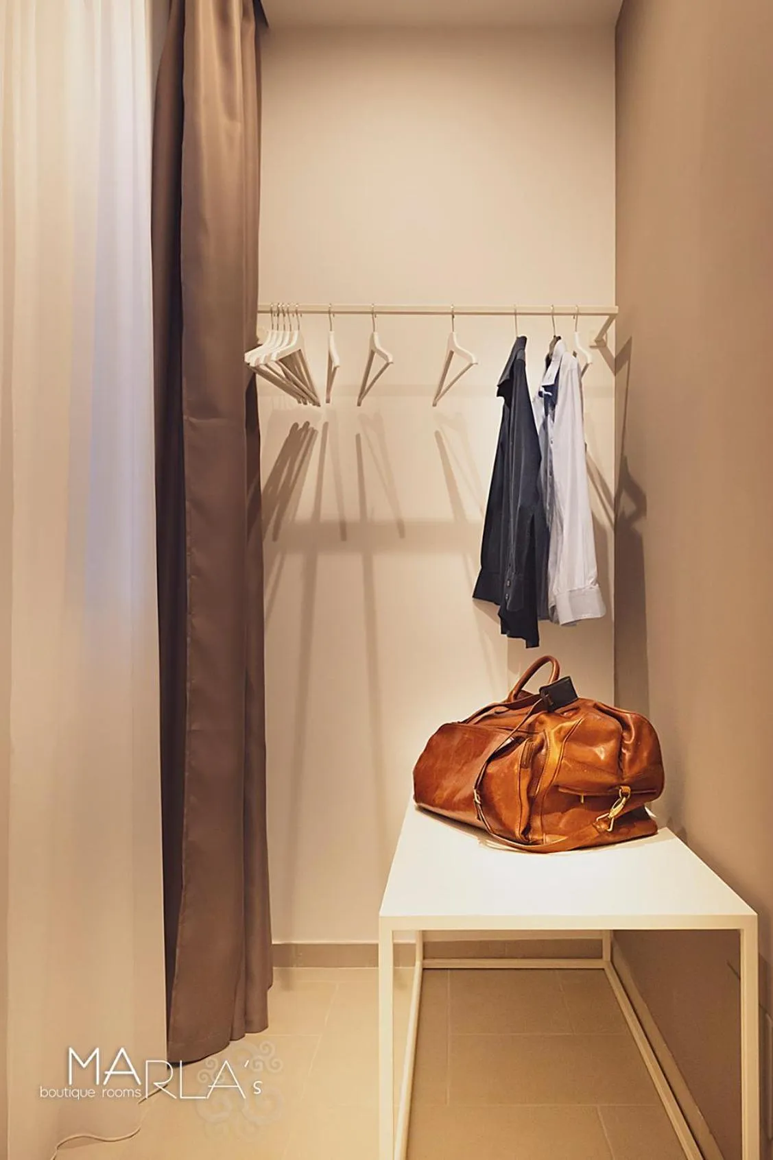 On site in Marla's boutique rooms