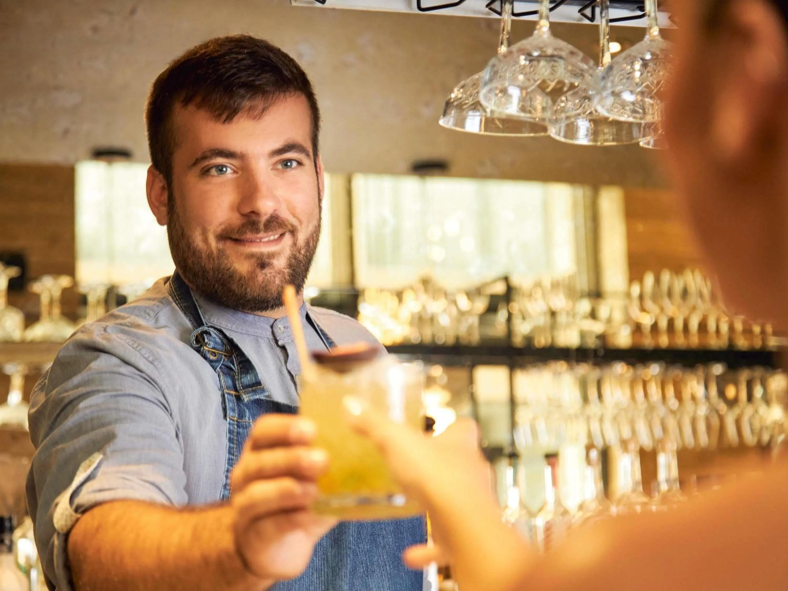 Lounge or bar in Number 11 St Julian's Malta - Handwritten Collection