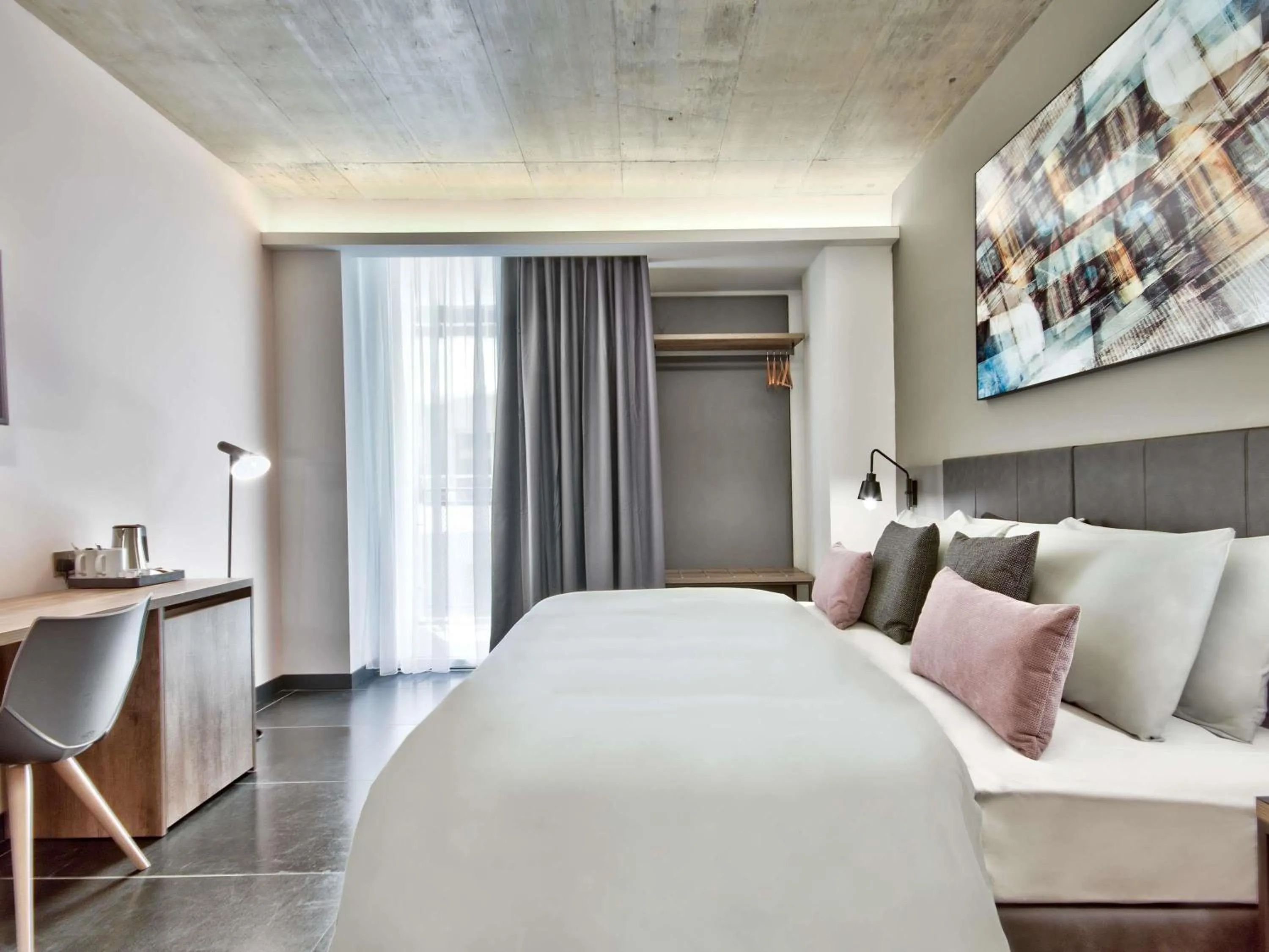 Bedroom, Bed in Number 11 St Julian's Malta - Handwritten Collection