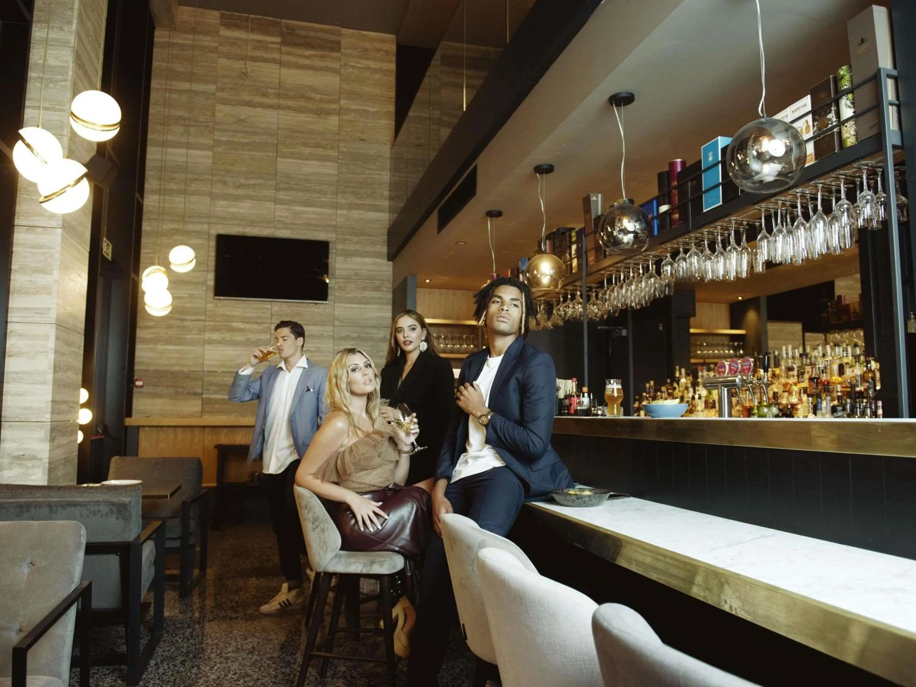 Lounge or bar in Number 11 St Julian's Malta - Handwritten Collection