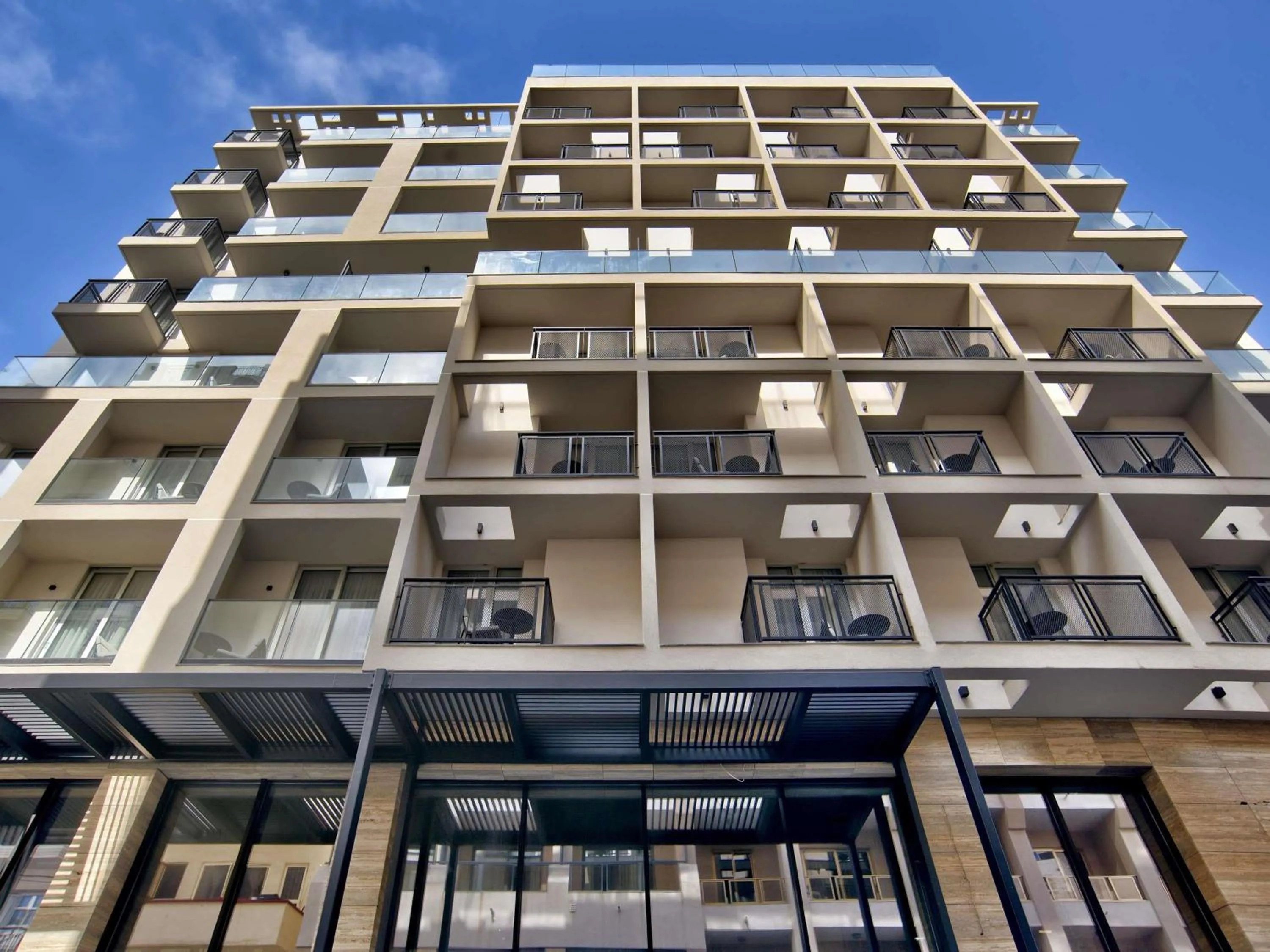 Property building in Number 11 St Julian's Malta - Handwritten Collection