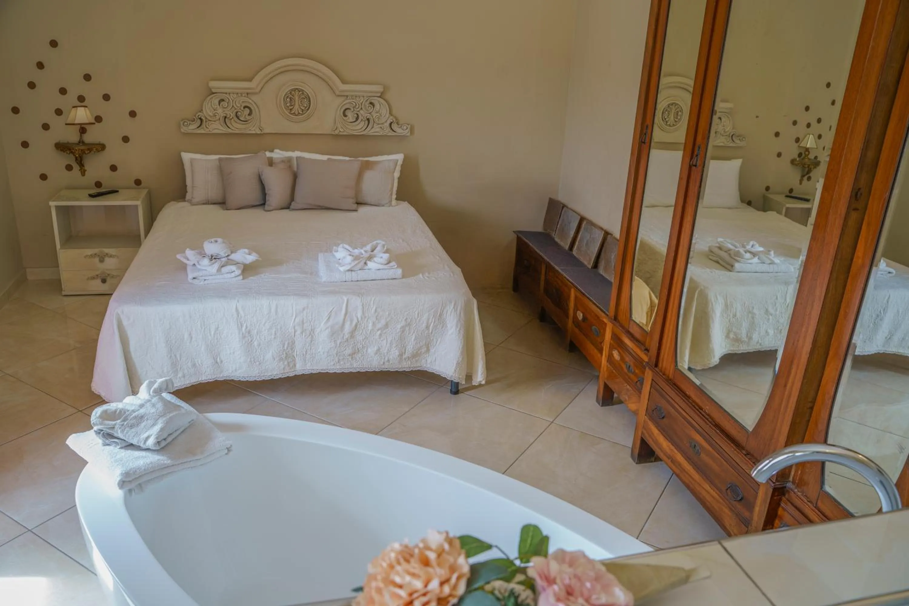 Bed in Il Panorama Housing Cilento