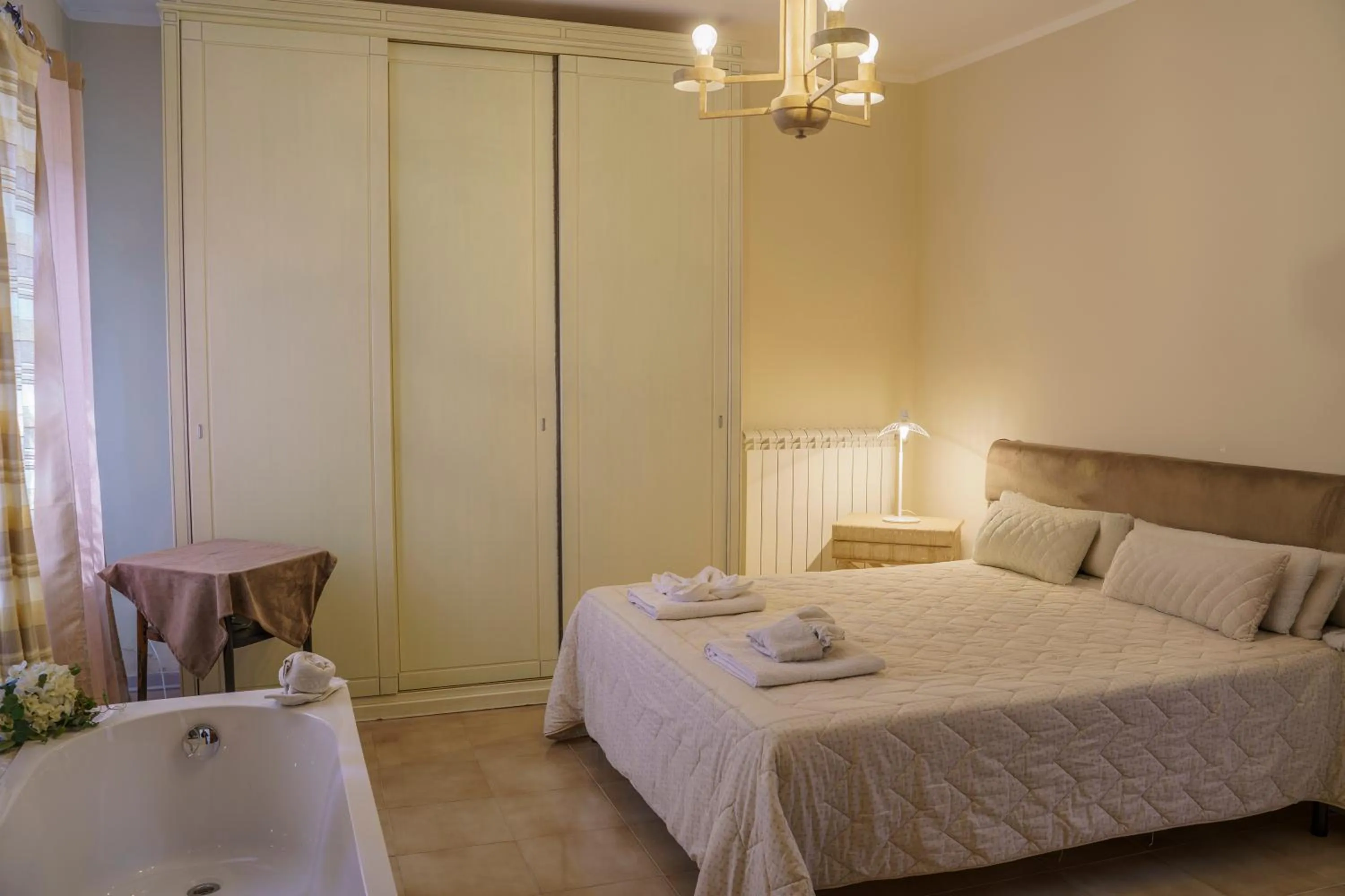 Bed in Il Panorama Housing Cilento