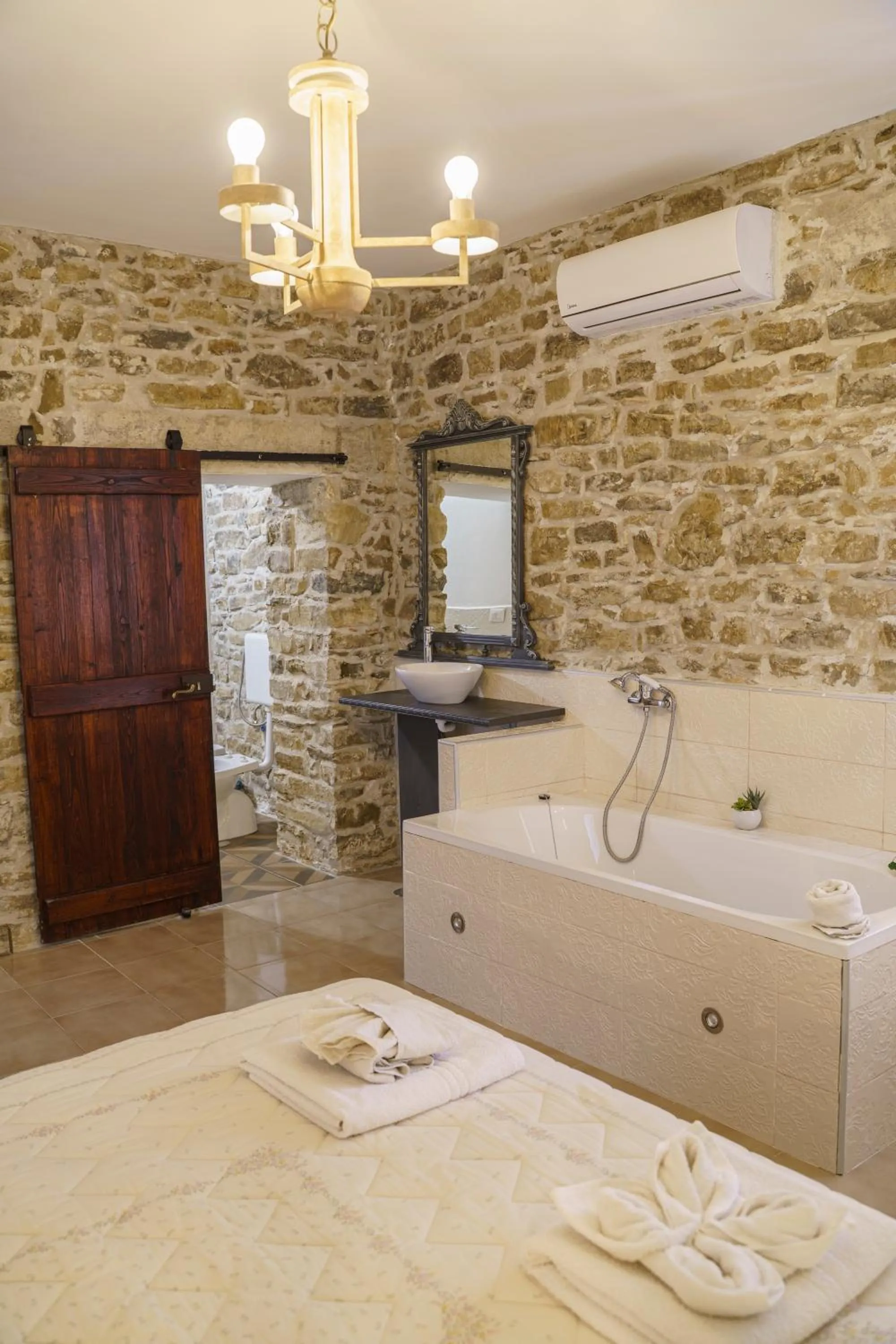 Bed in Il Panorama Housing Cilento