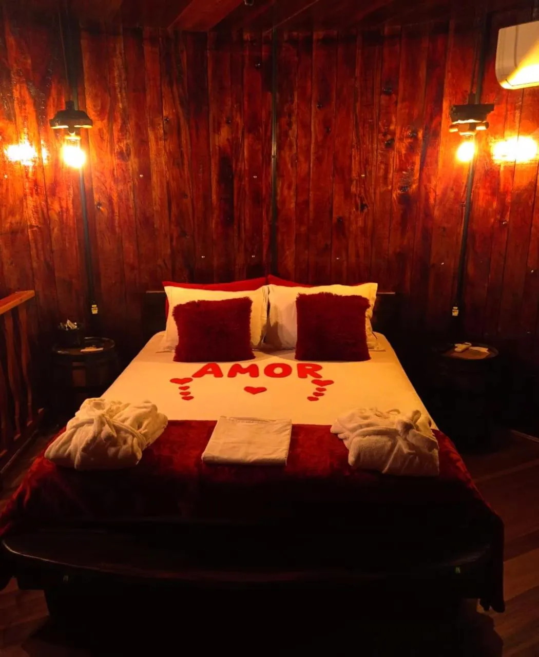 Bed in Pousada Botte di Vino