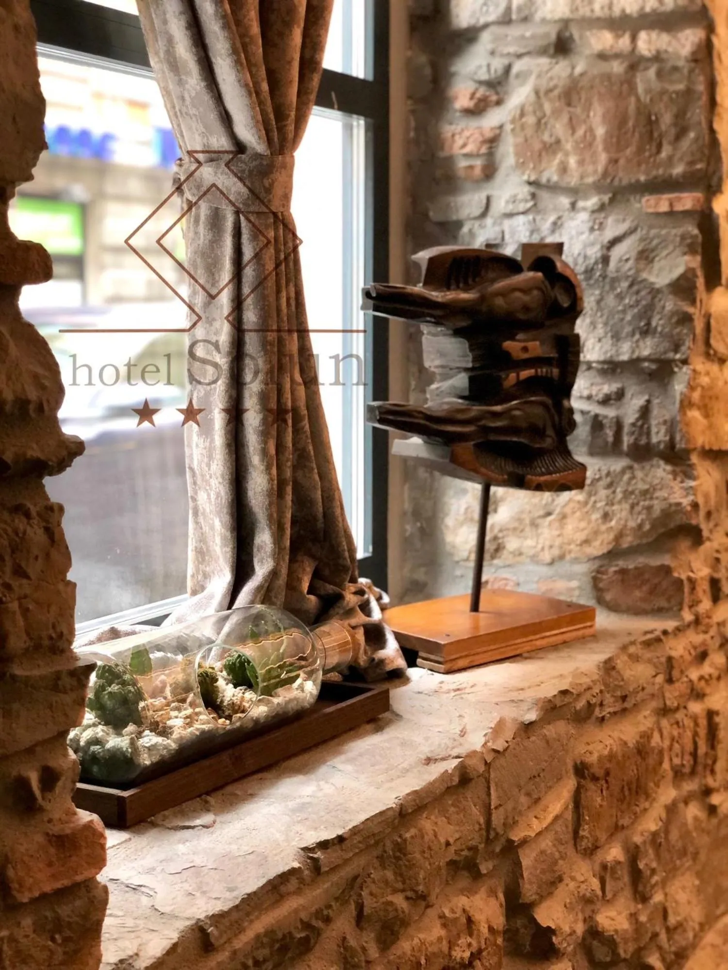 Decorative detail in Hotel Solun