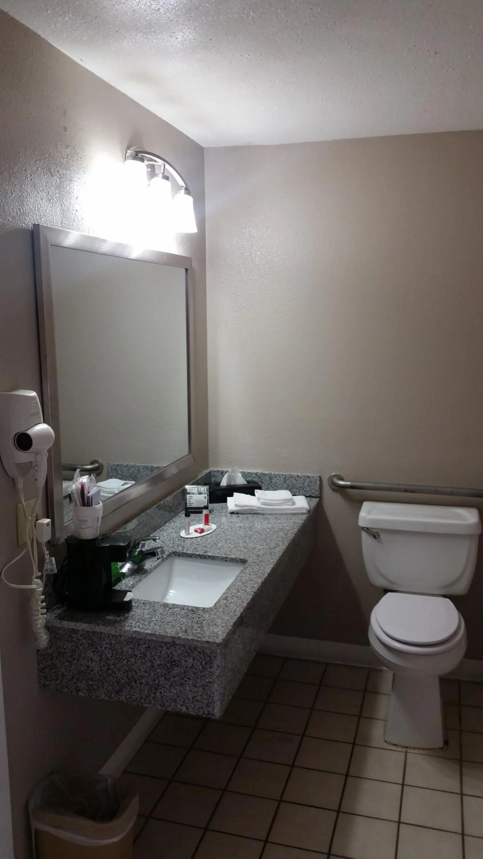 Bathroom in Super 8 by Wyndham Opelousas