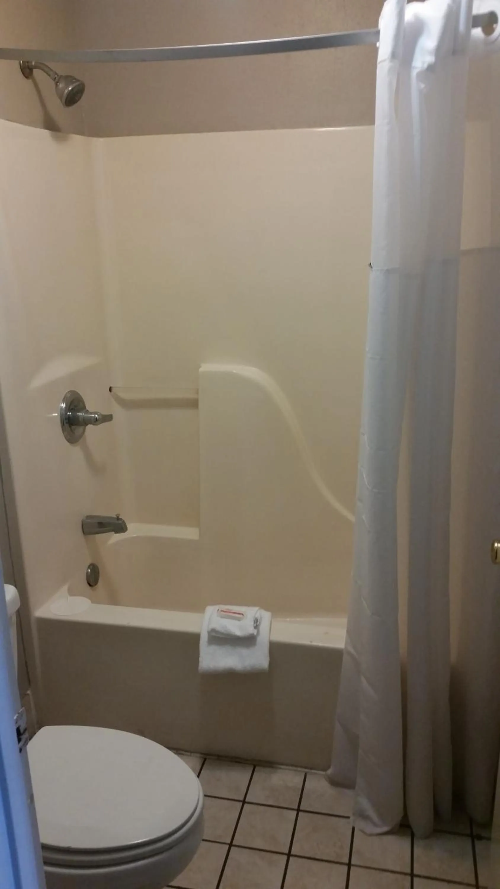 Bathroom in Super 8 by Wyndham Opelousas