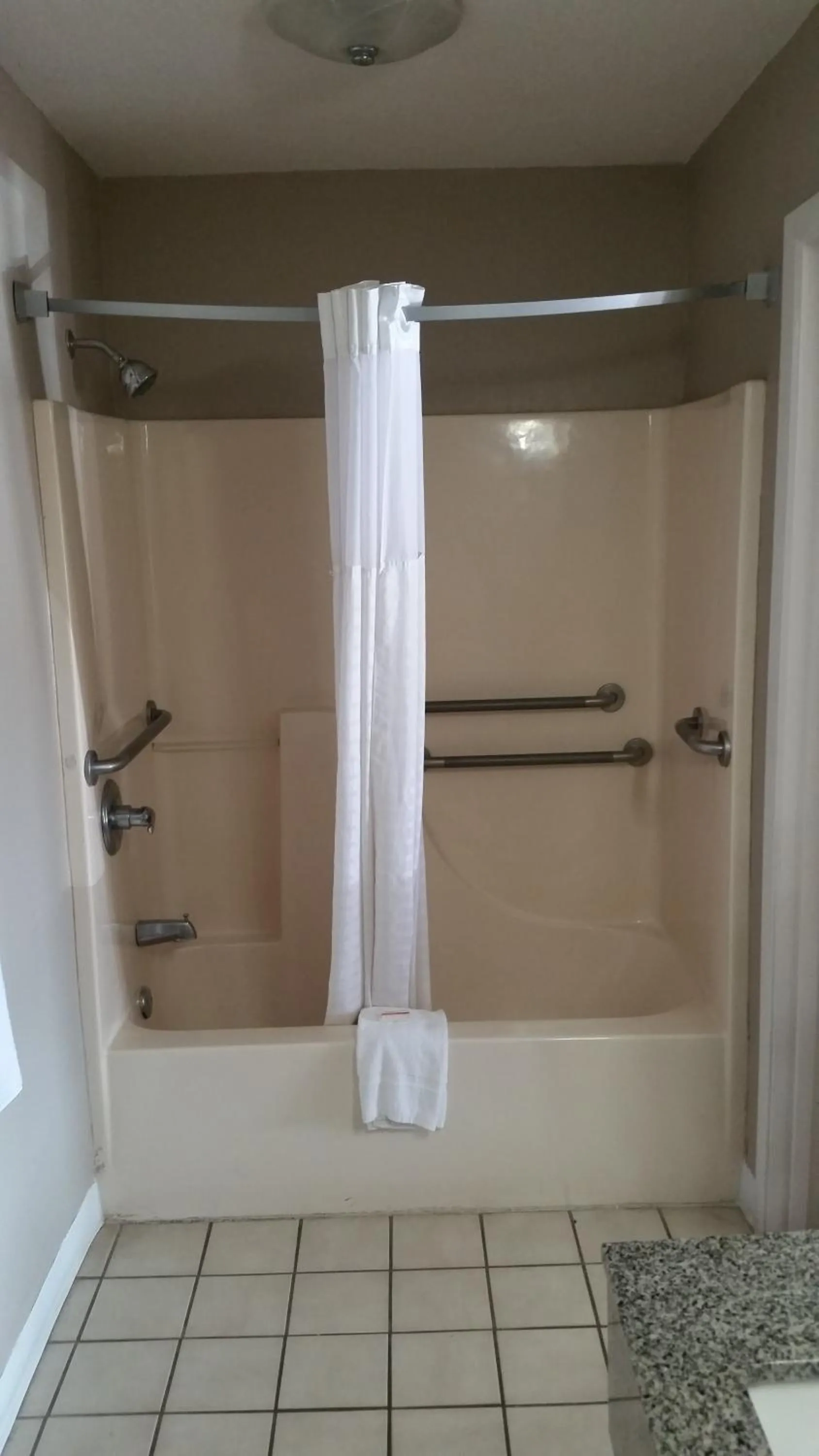 Bathroom in Super 8 by Wyndham Opelousas