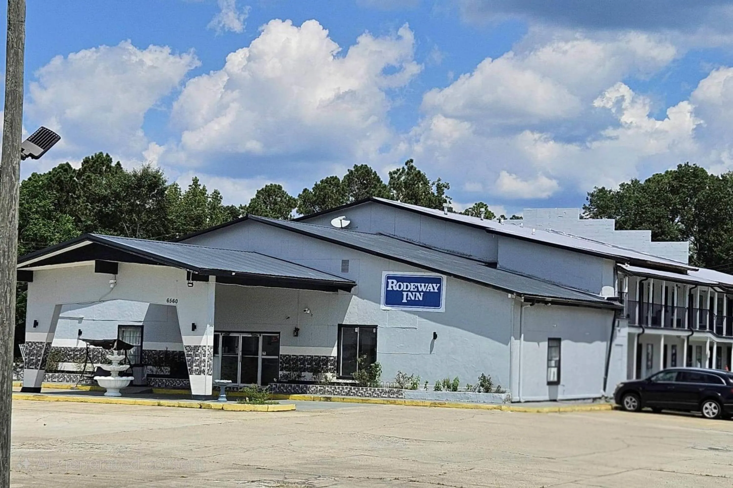 Property building in Rodeway Inn Hattiesburg North
