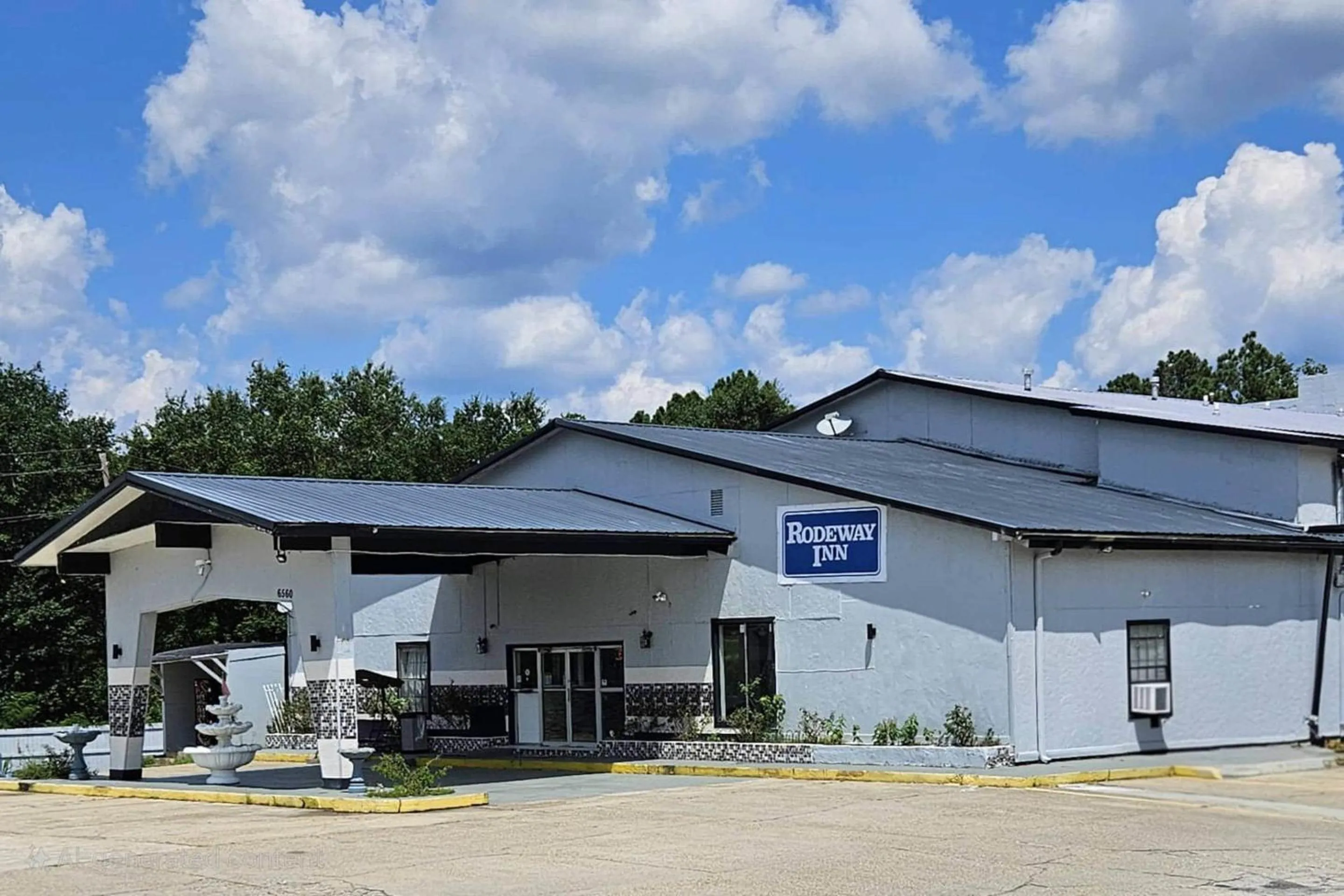 Property building in Rodeway Inn Hattiesburg North
