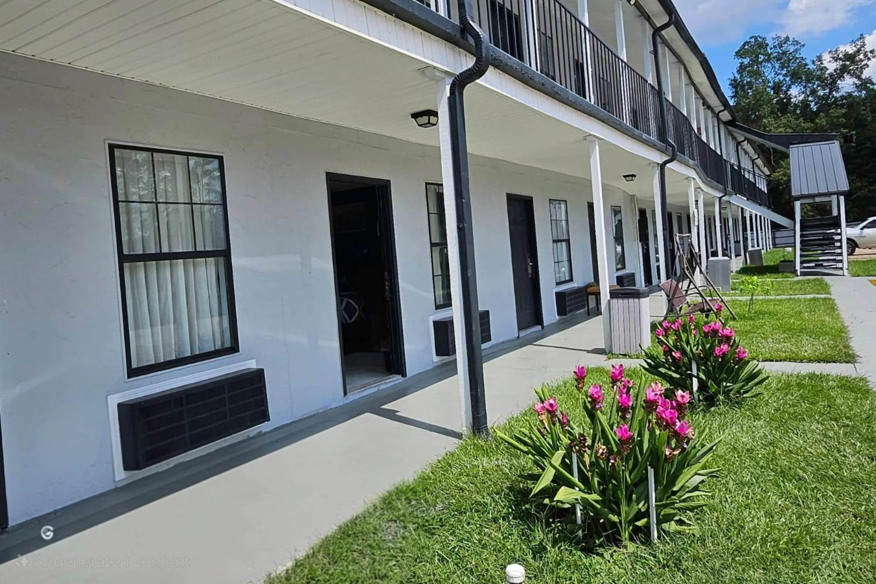 Property building in Rodeway Inn Hattiesburg North