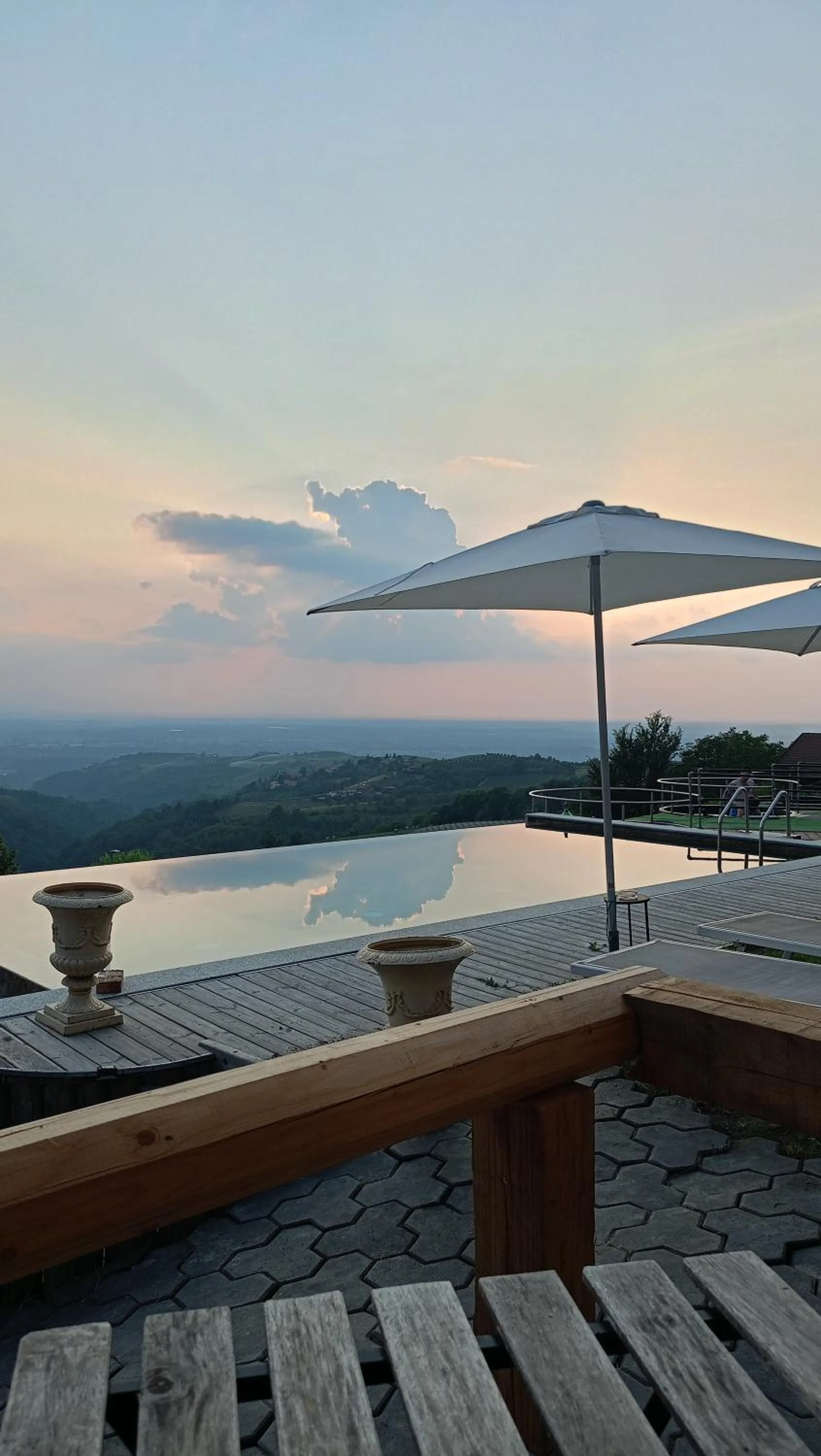 Solarium in Villa Belvedere Langhe
