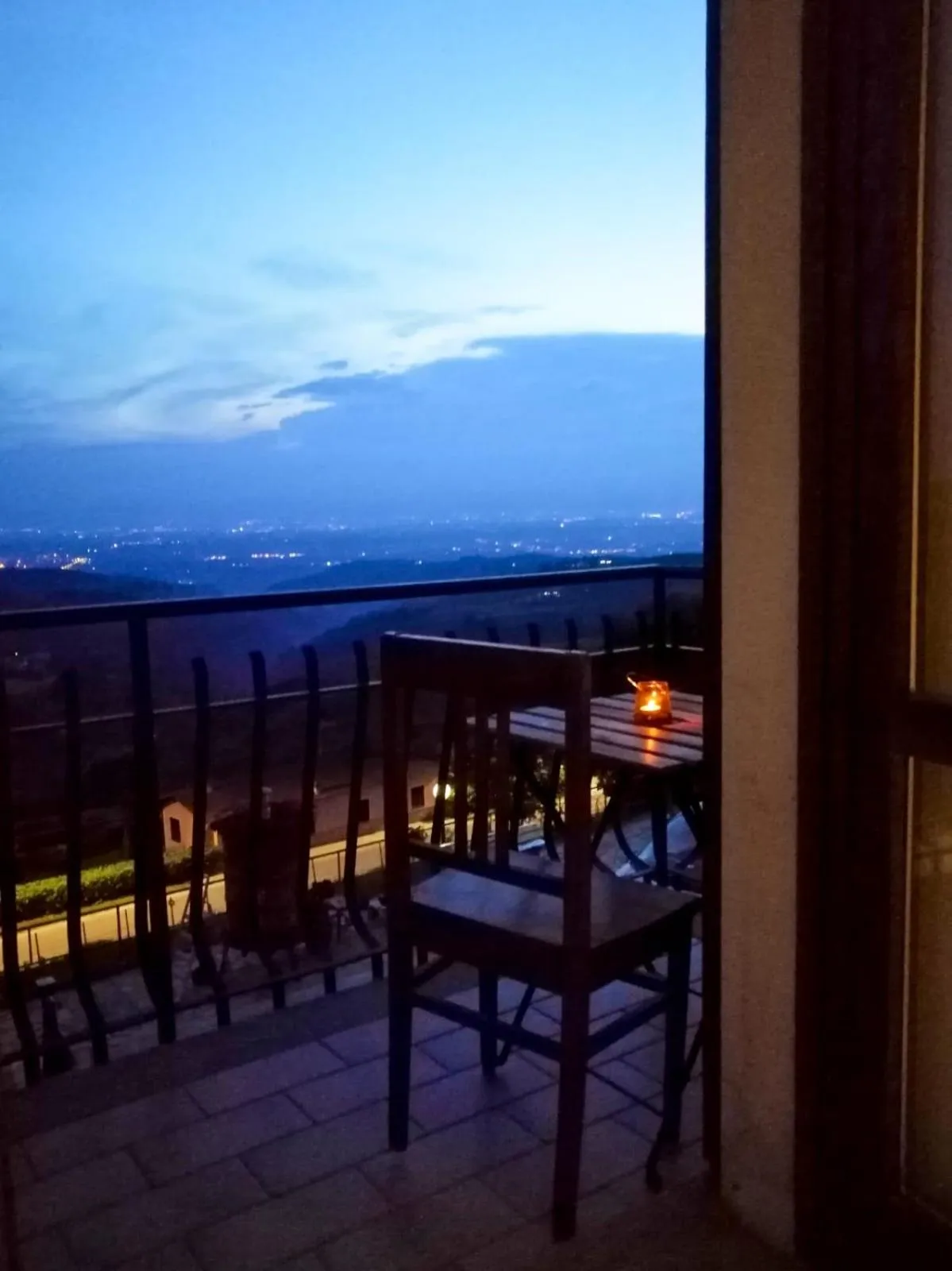 Balcony/Terrace in Villa Belvedere Langhe