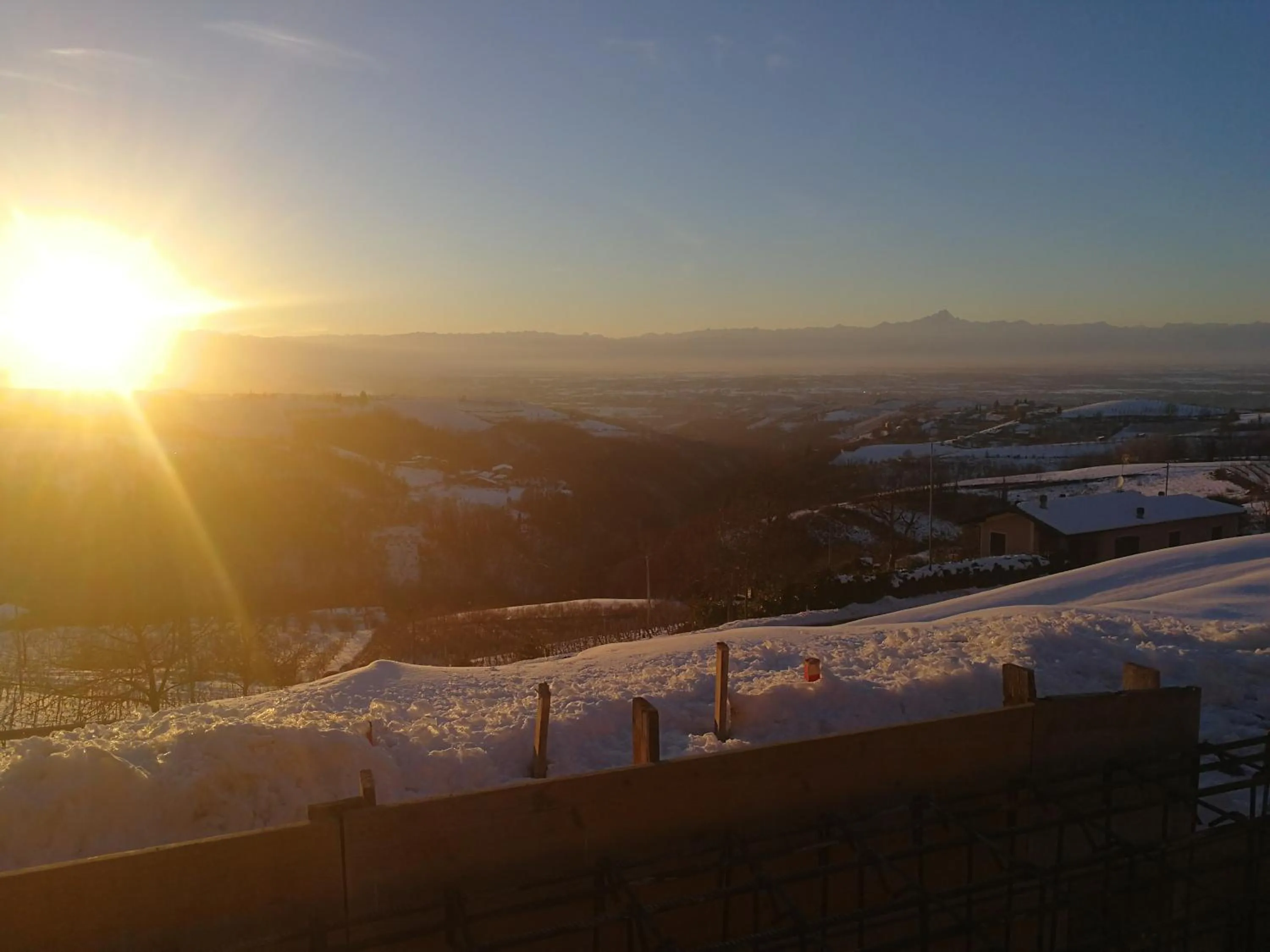 Natural landscape in Villa Belvedere Langhe