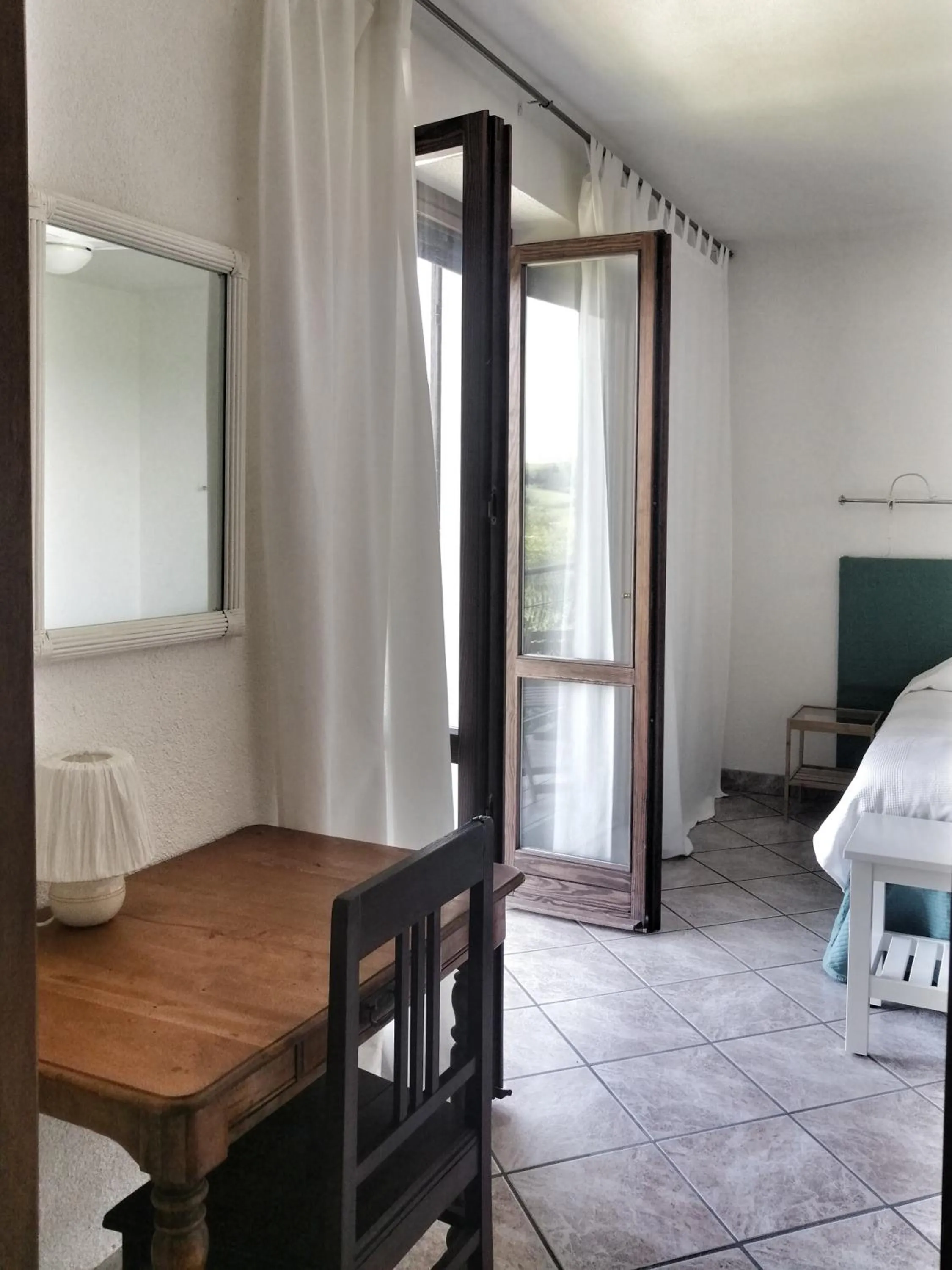 Bed in Villa Belvedere Langhe