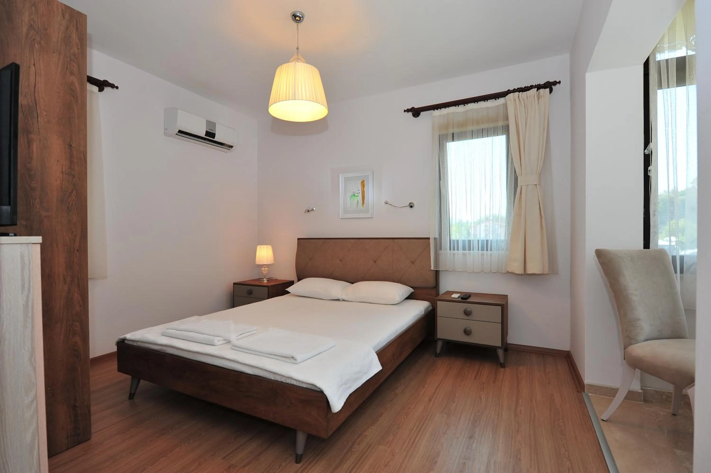 Bed in Egehan Butik Hotel Dalyan