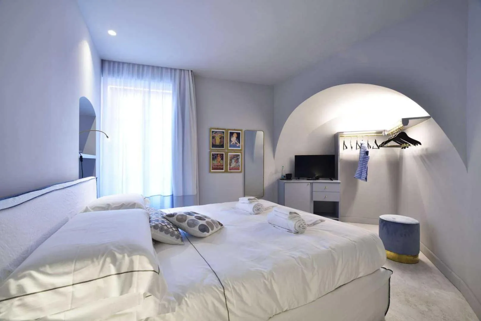 Bed in Boutique Hotel de la Ville