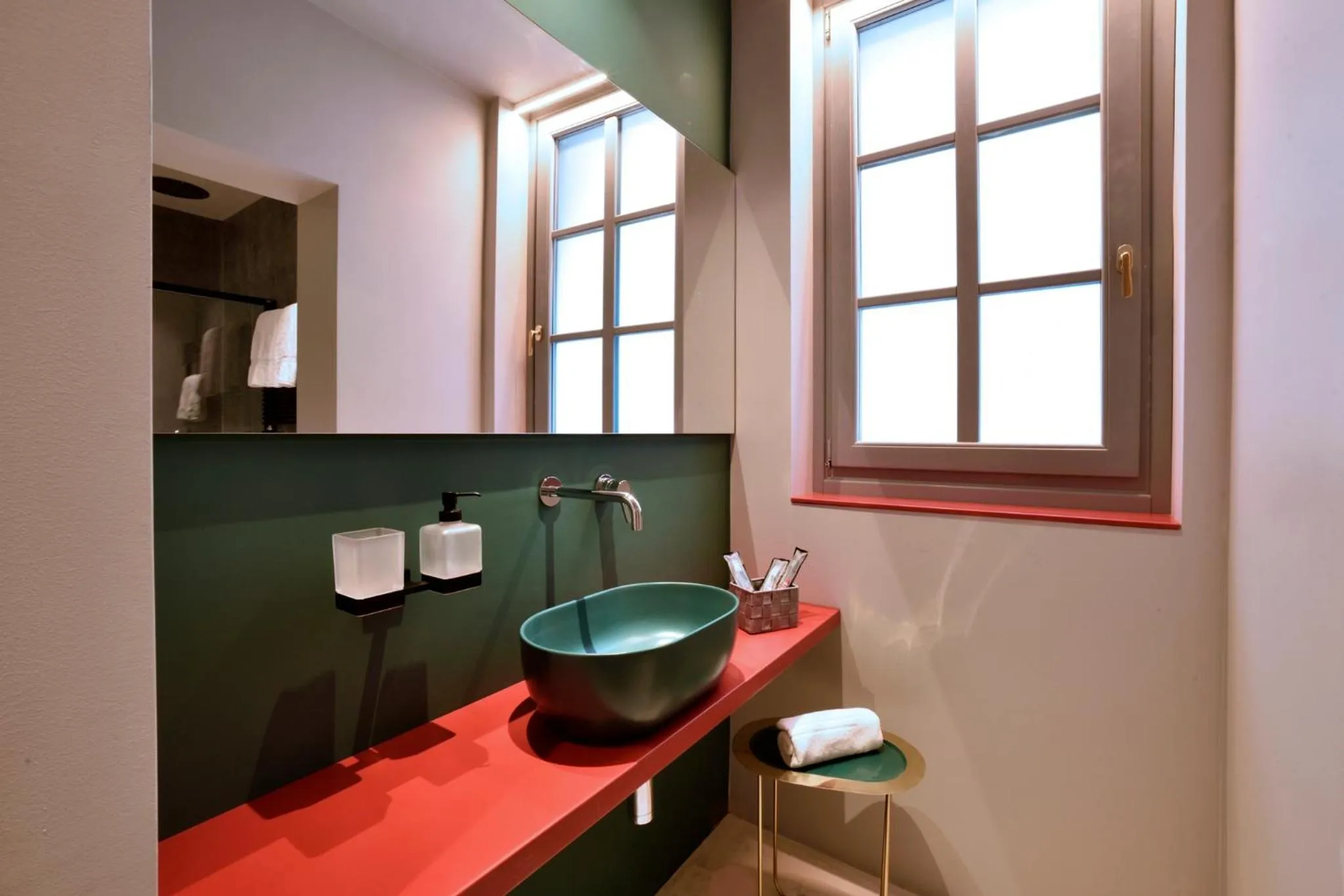 Bathroom in Boutique Hotel de la Ville