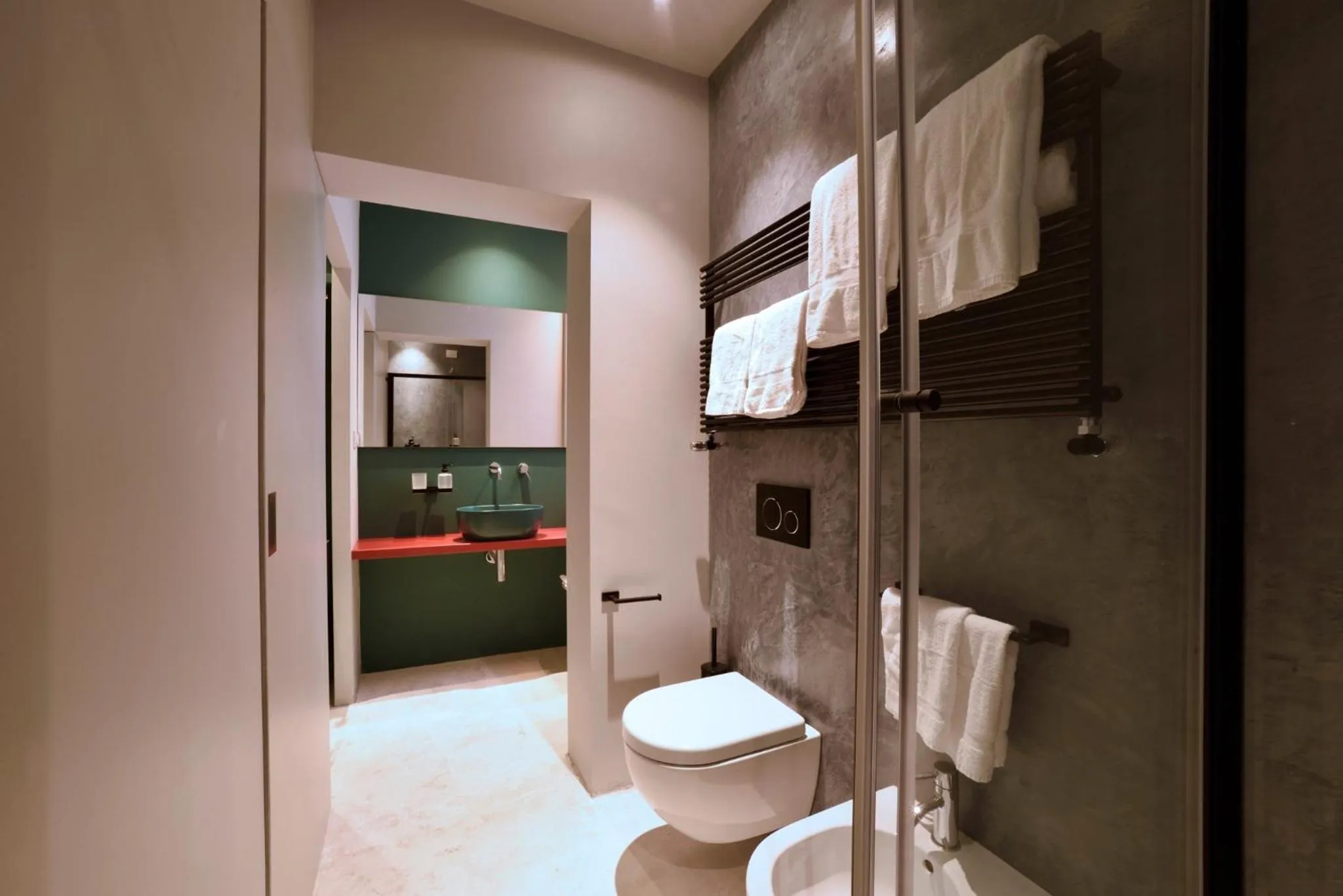 Bathroom in Boutique Hotel de la Ville