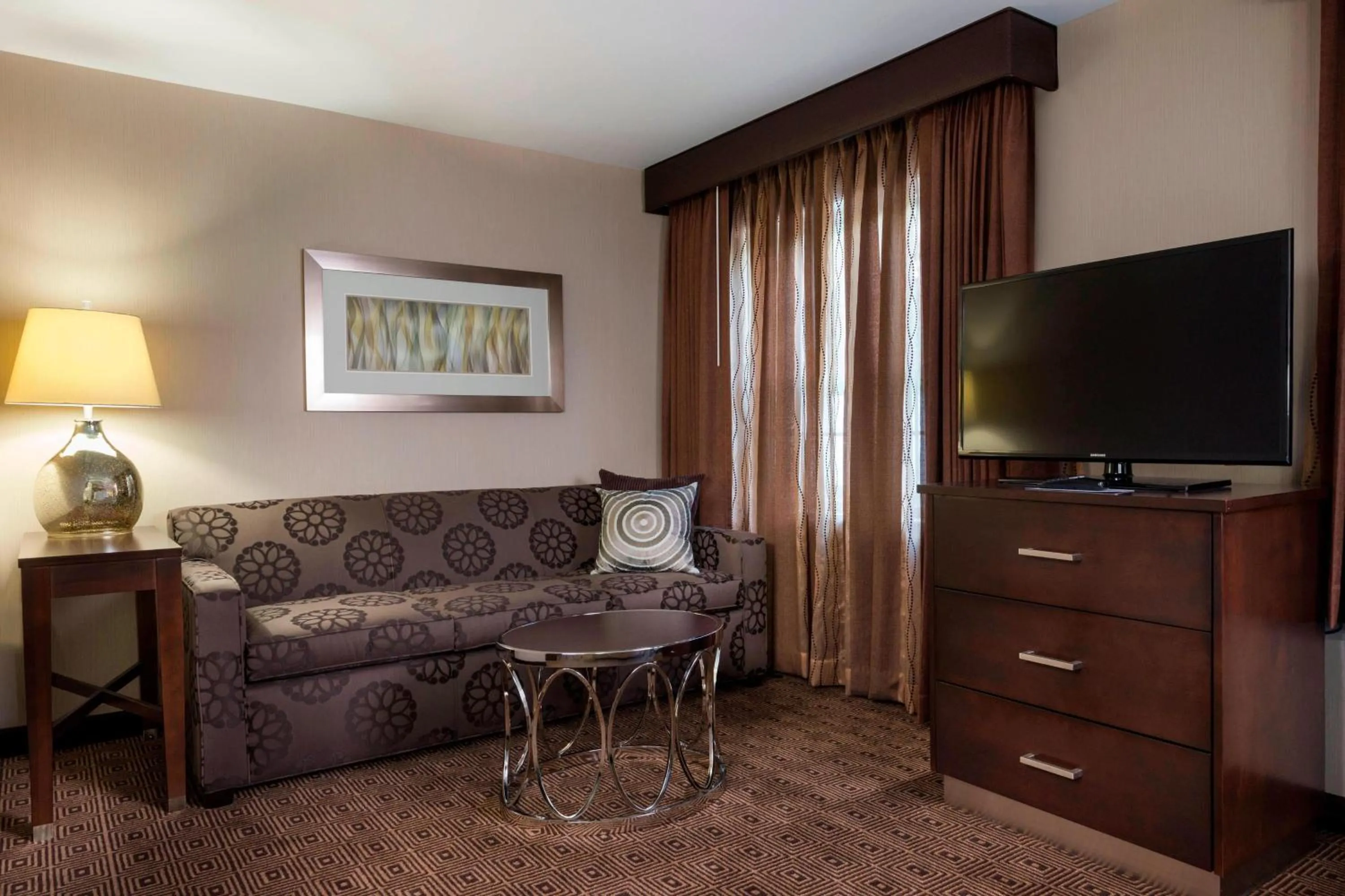 Living room in Fairfield Inn by Marriott Boston Sudbury