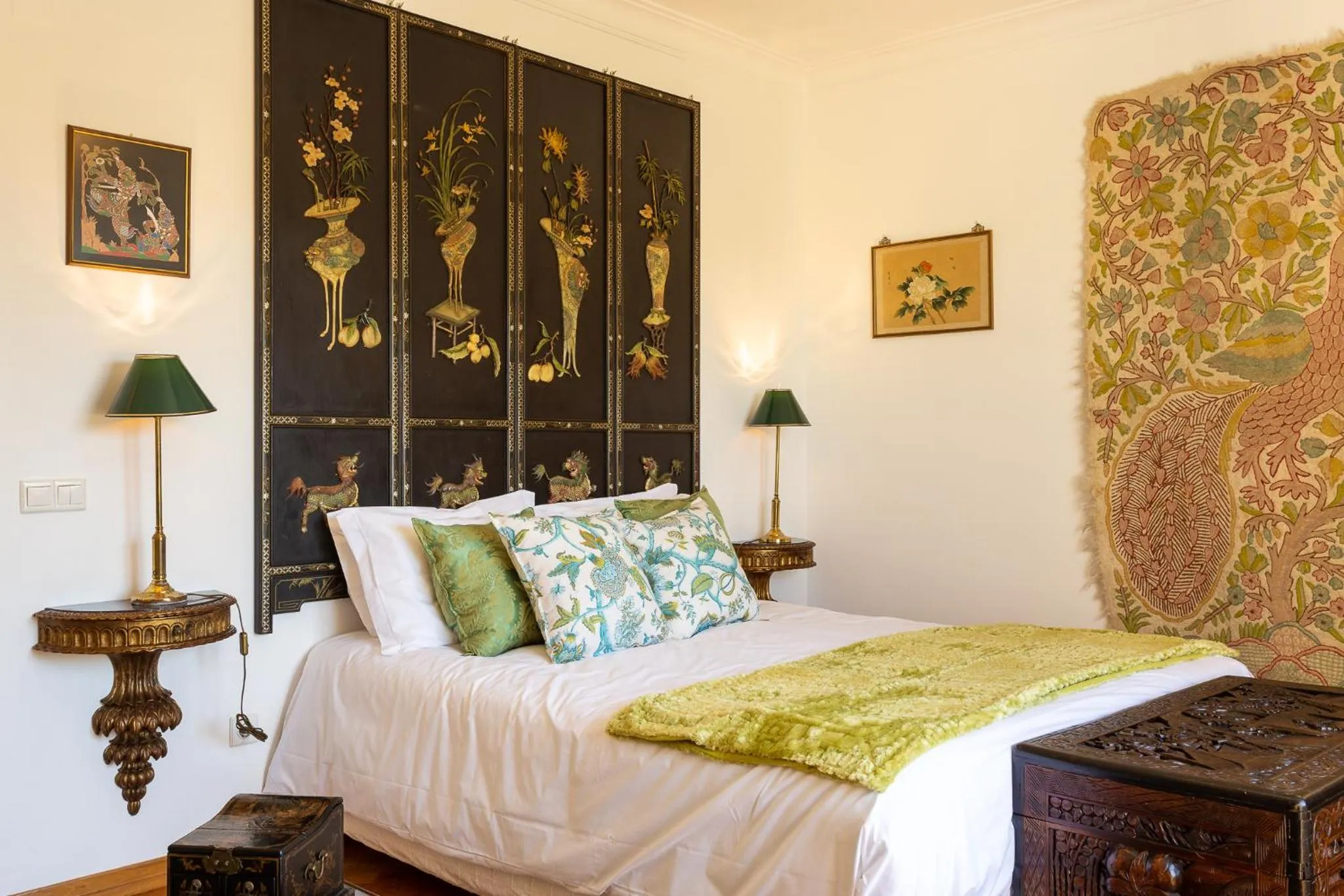 Bed in Geronimo Guest House Belém