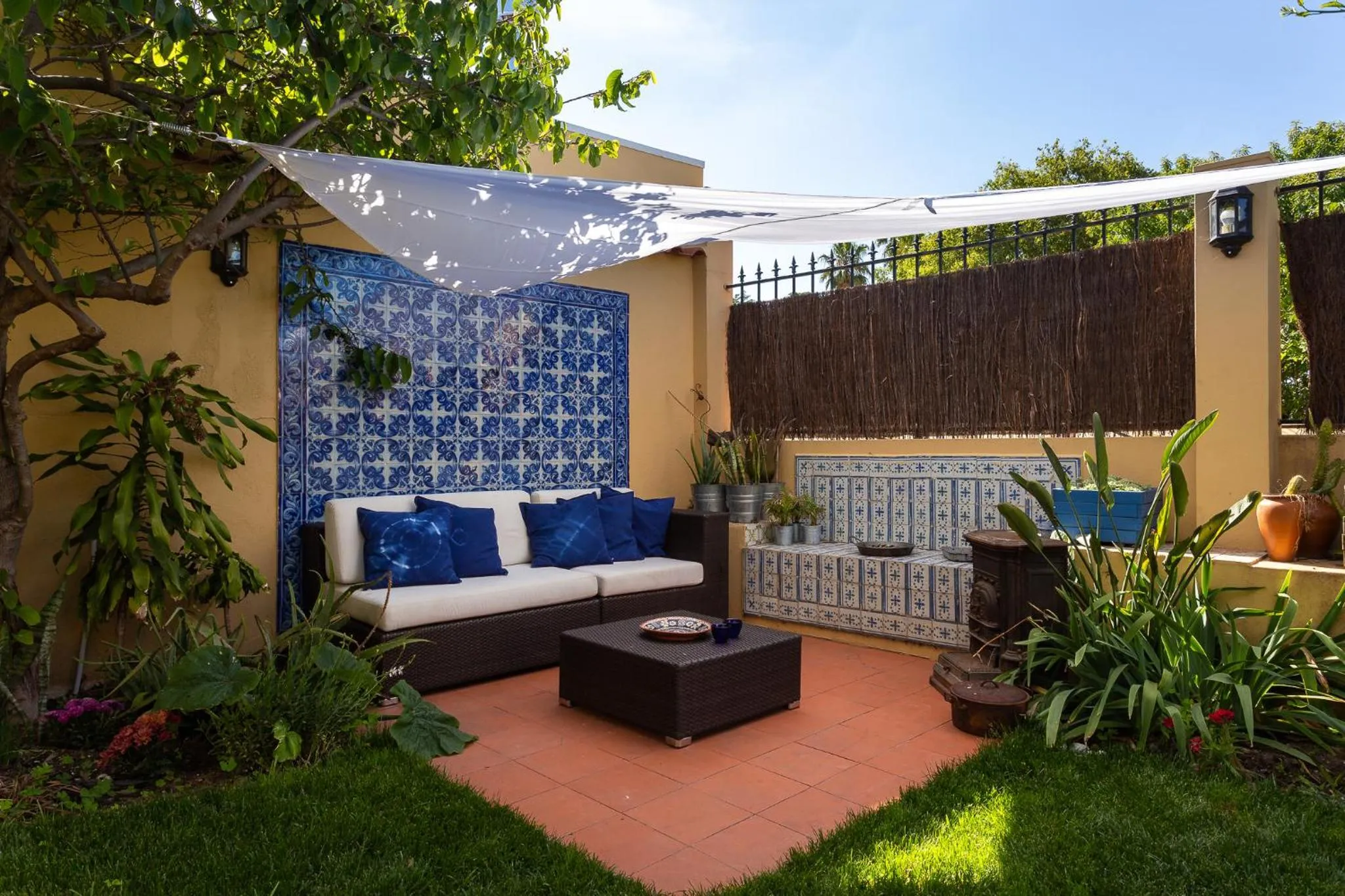 Garden in Geronimo Guest House Belém