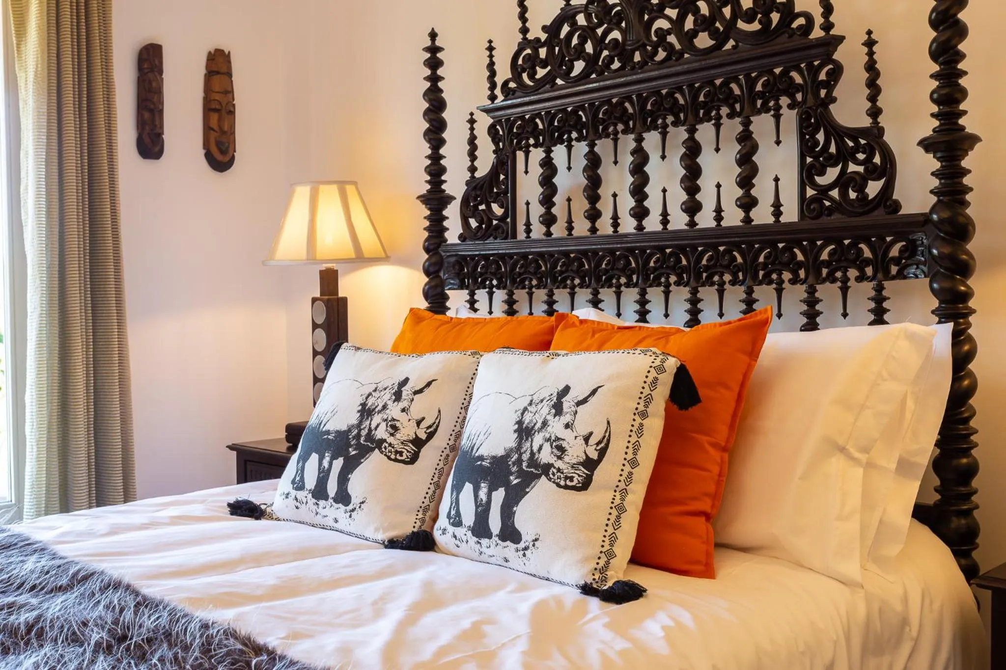 Bed in Geronimo Guest House Belém